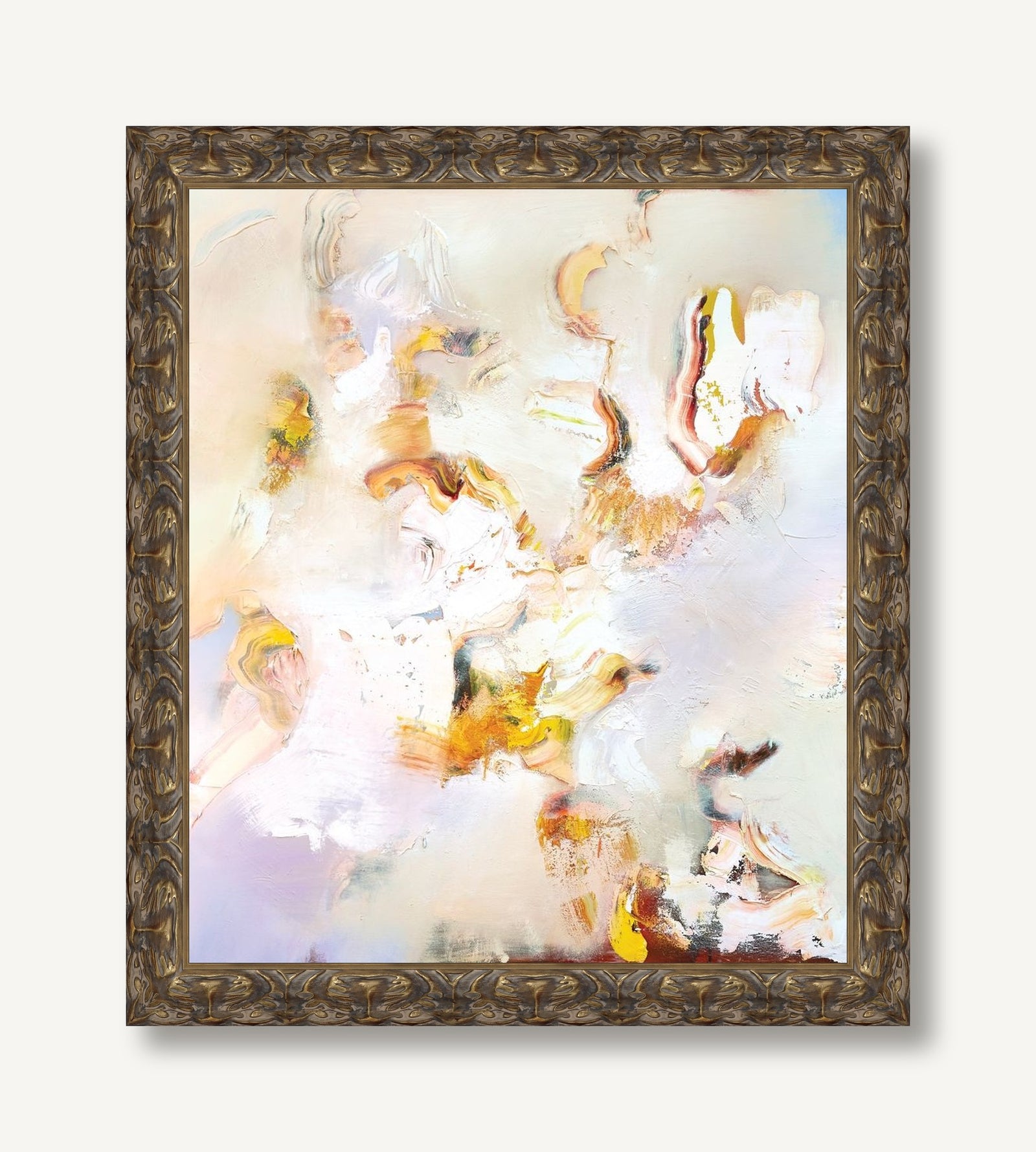Falling Leaves in Tuscany 1 framed