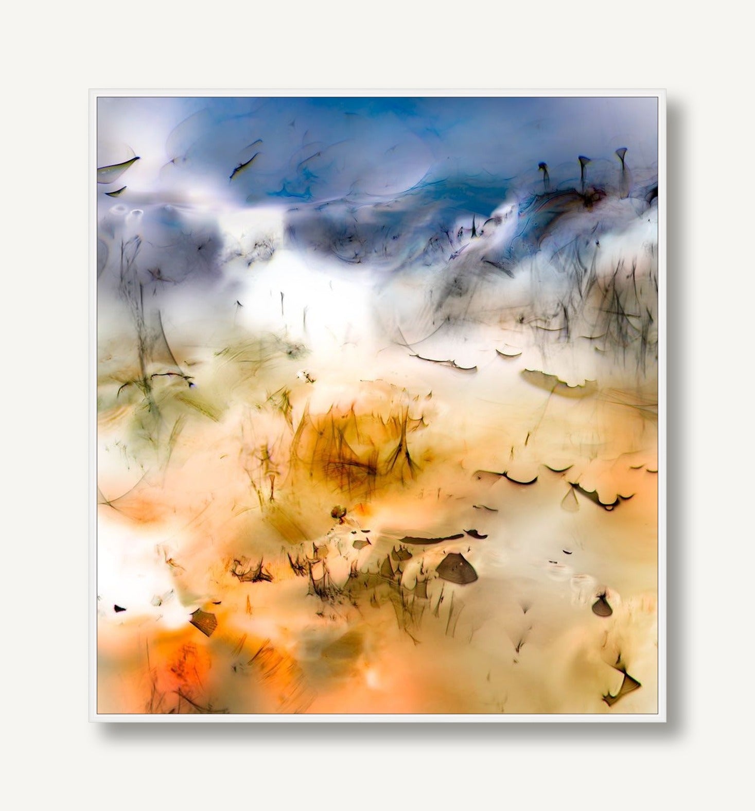 Resounding Tinge 1 framed