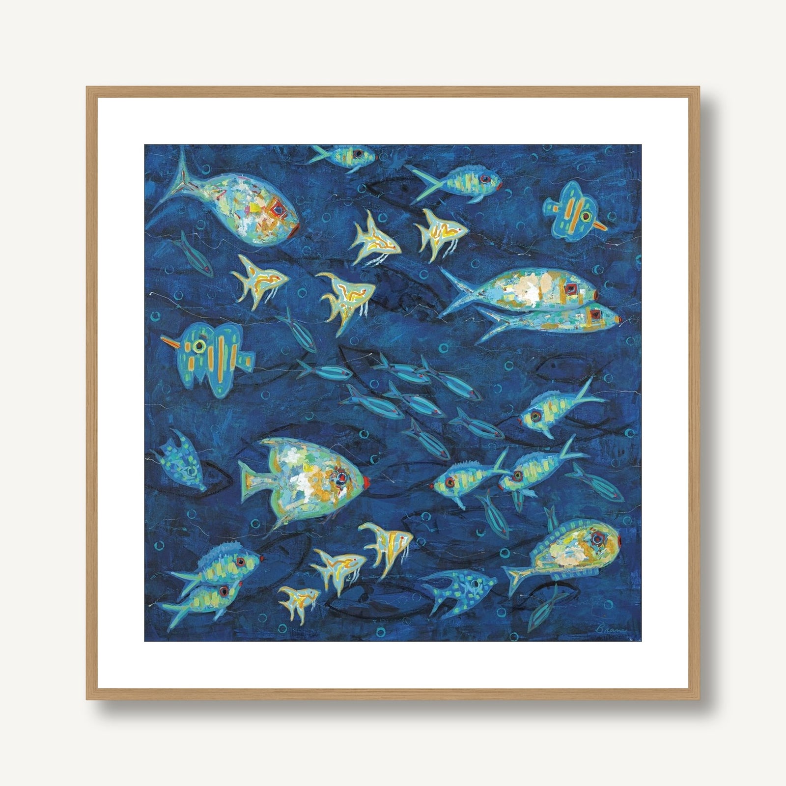 Ocean Gala 1 framed