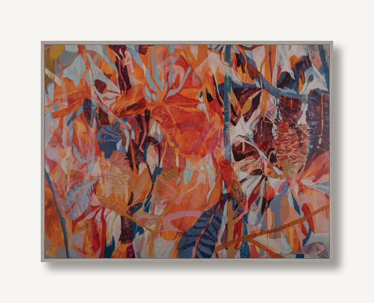 Banksia Crossing 1 framed