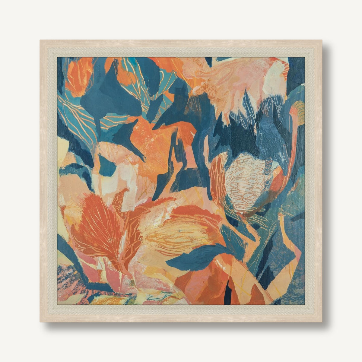 Flowering Floribunda 2 framed