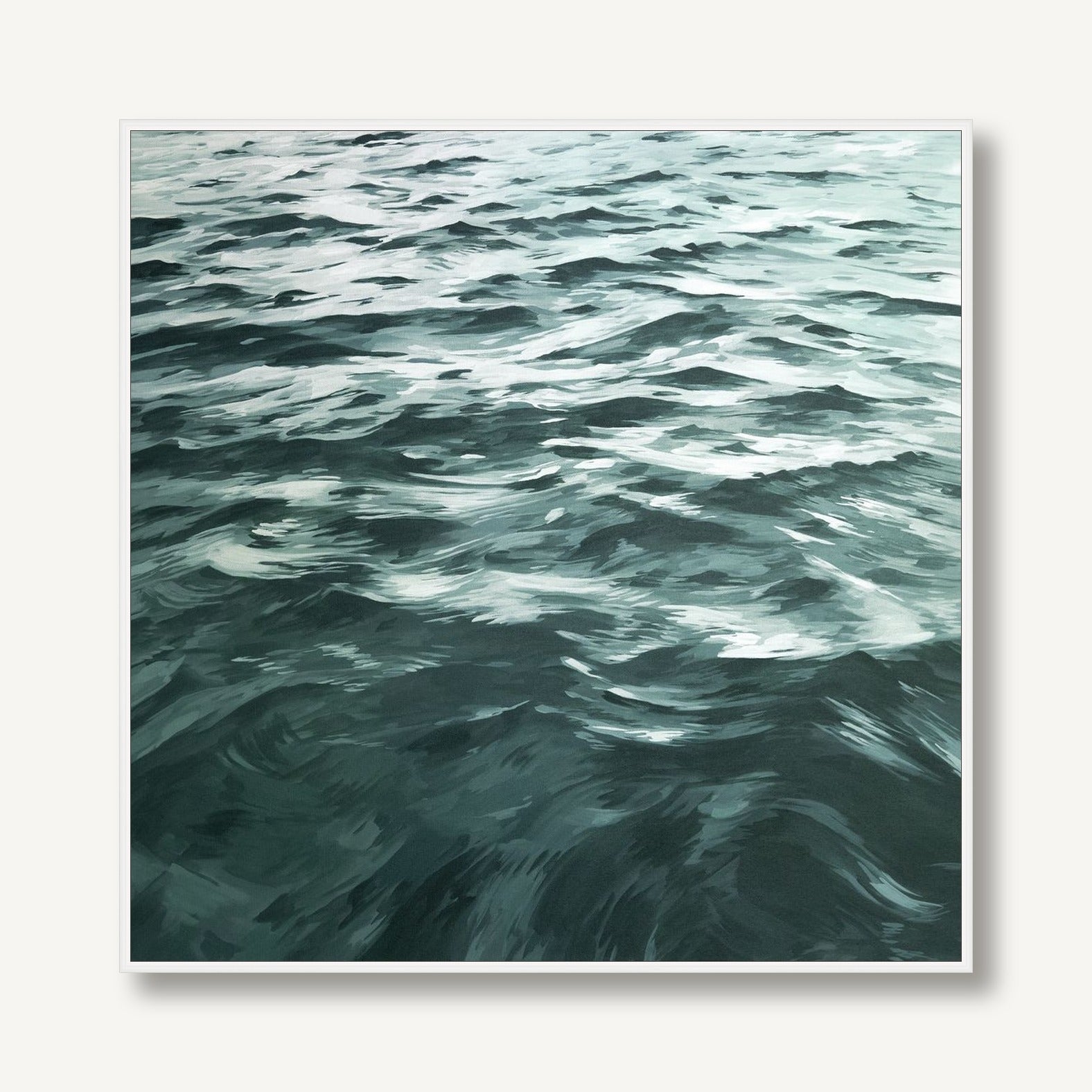 Olive Lake 1 framed