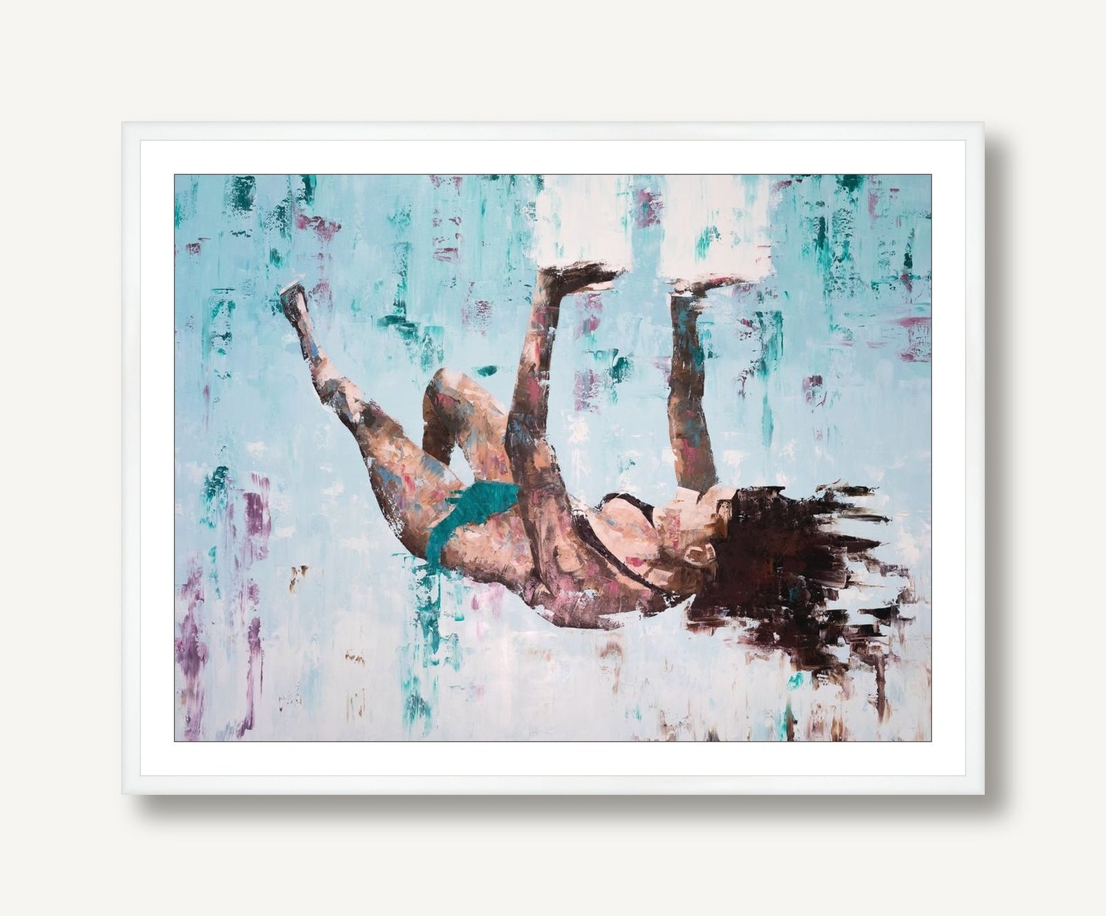 Rosy 1 framed