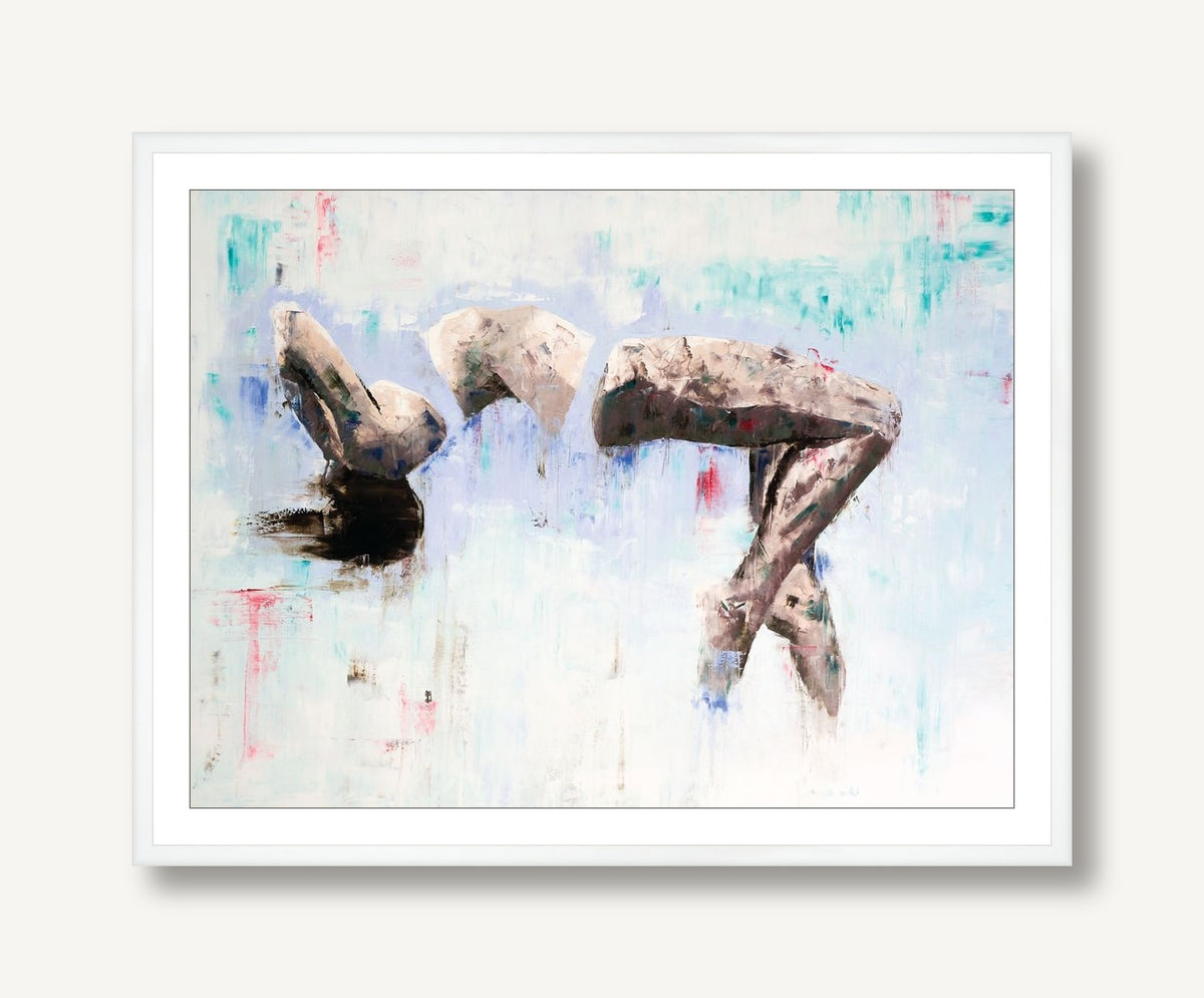 Sea Bop 1 framed