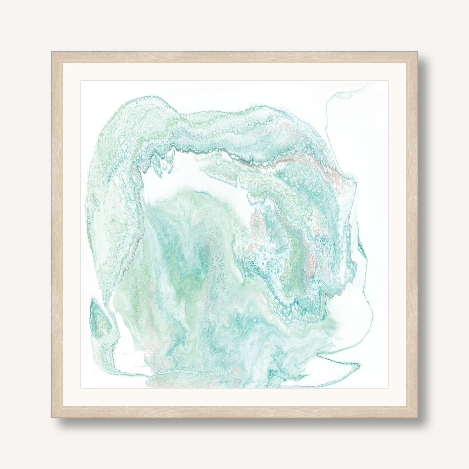 Residual Frost 1 framed