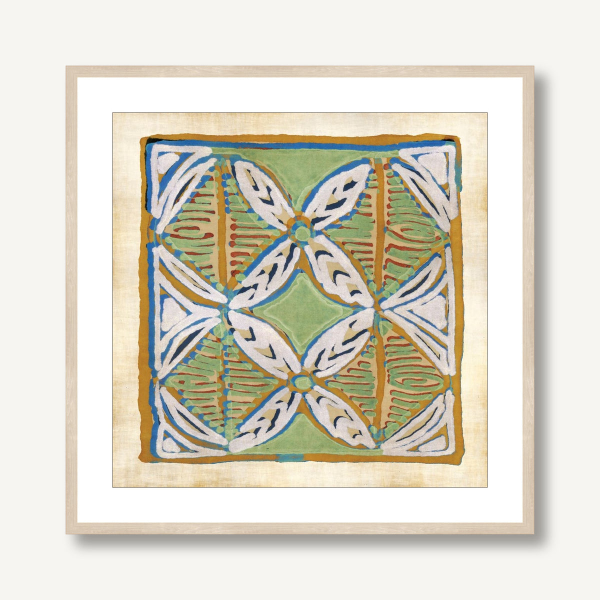 Azulejos Study 1 framed