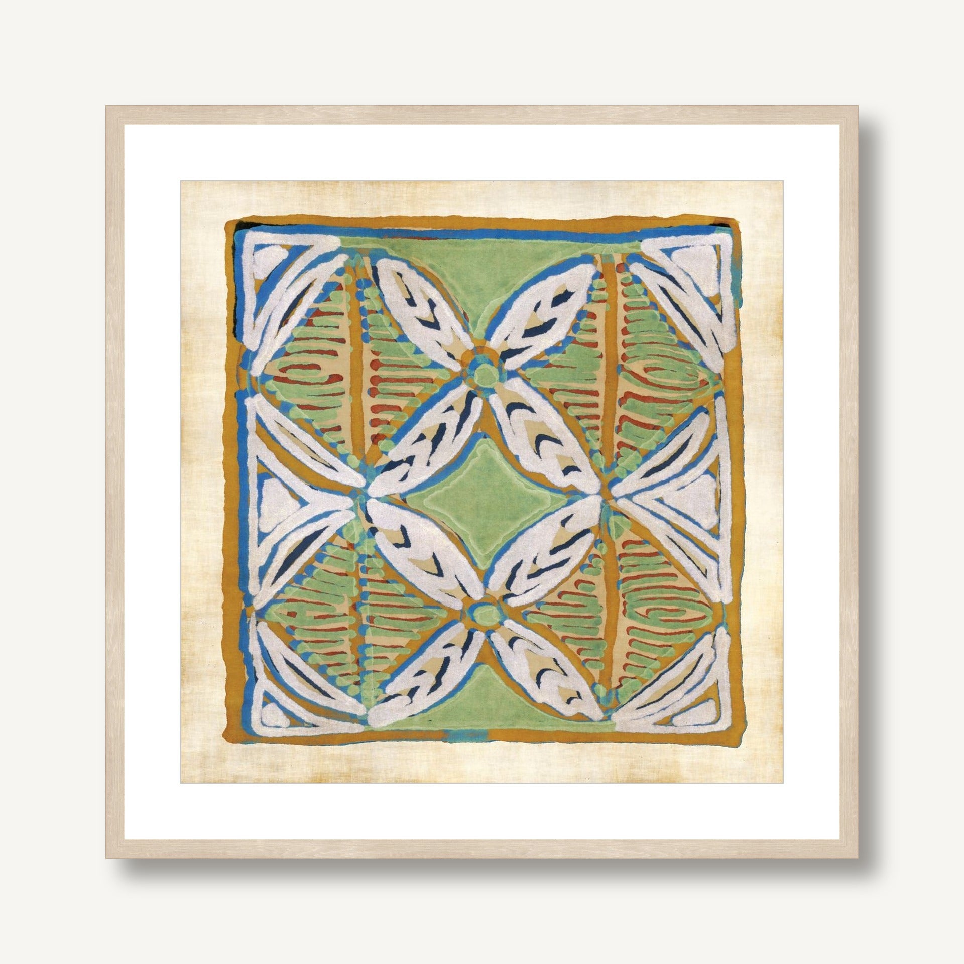 Azulejos Study 1 framed