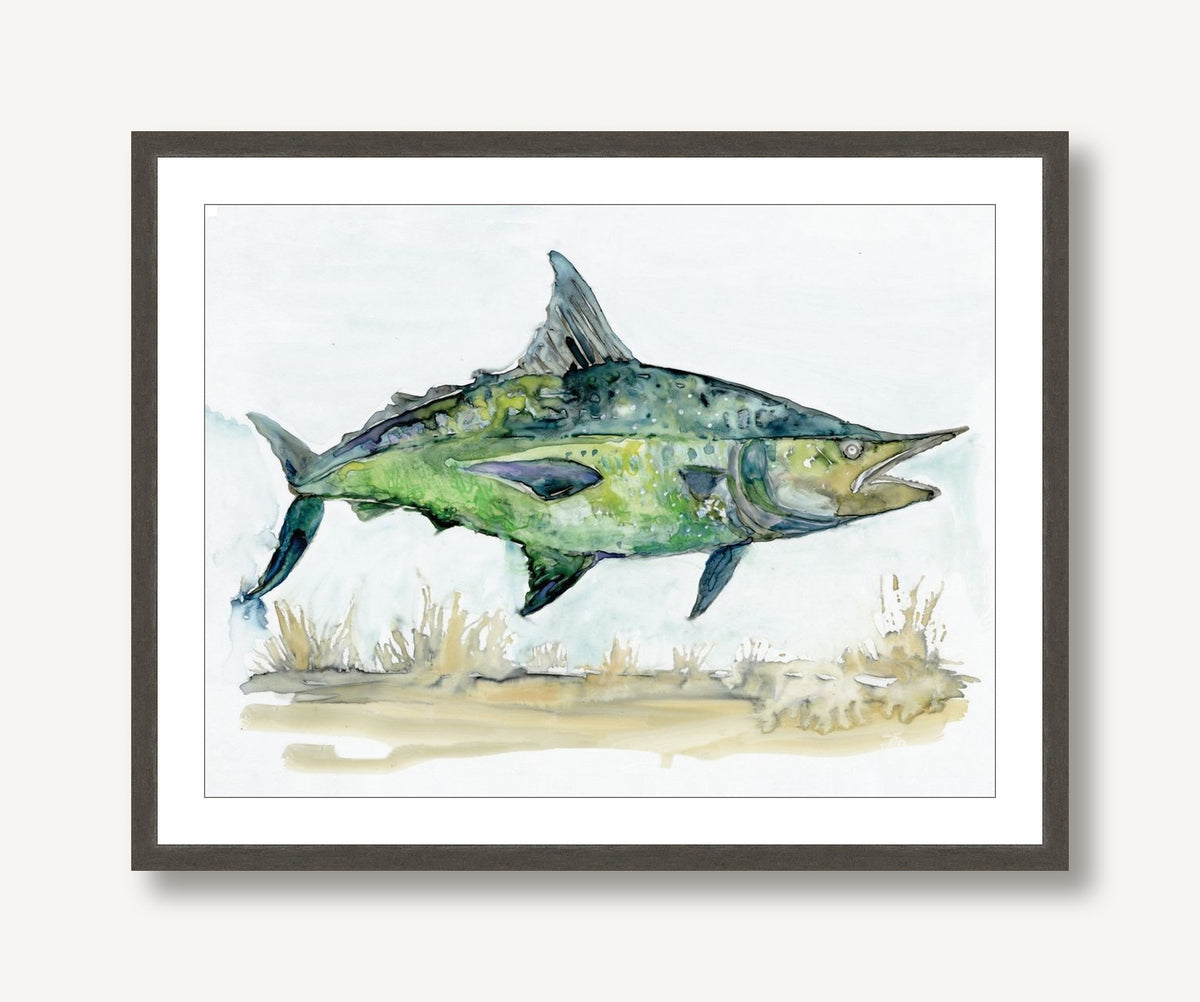 Beneath the Waves 2 framed