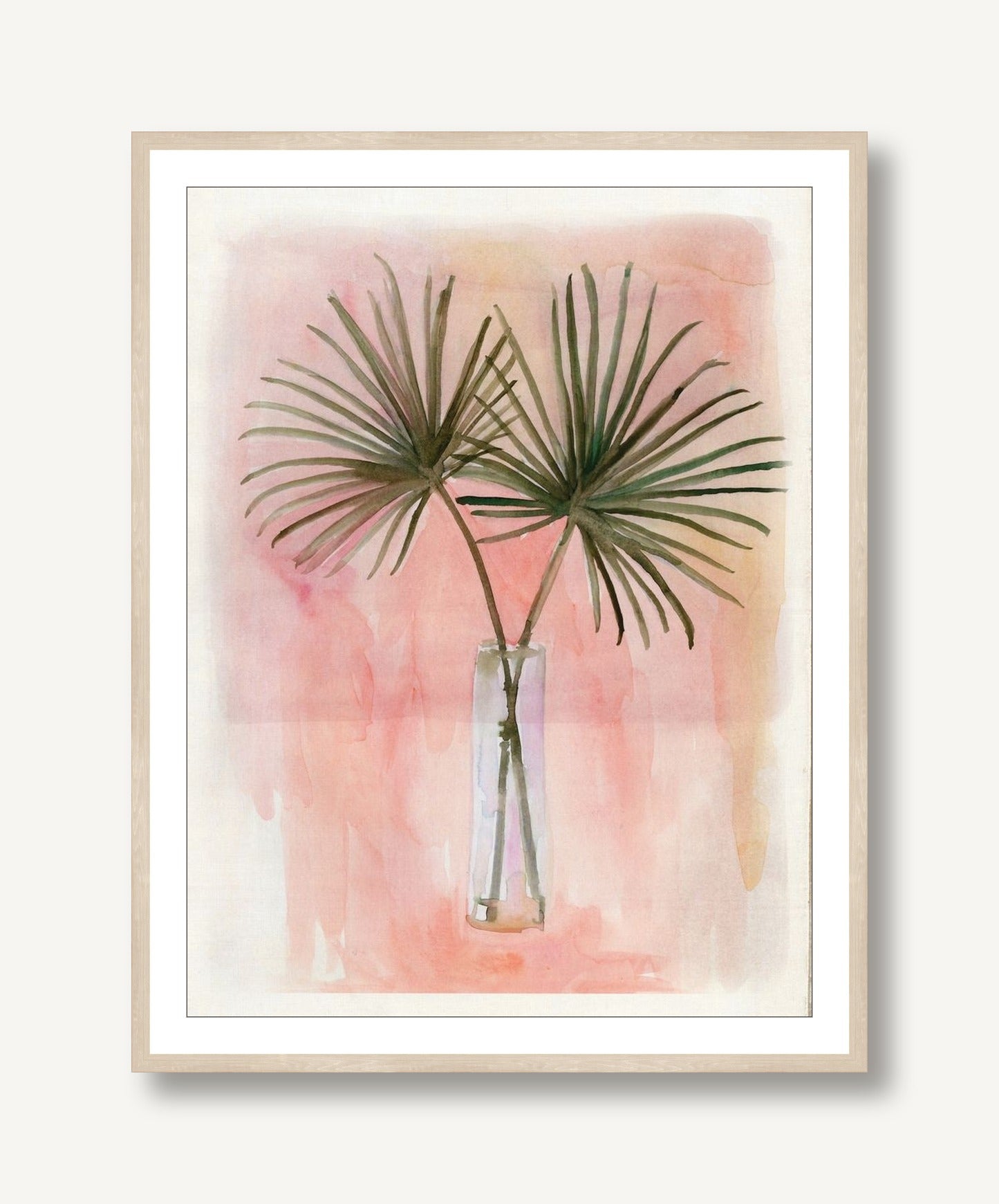 Emerald Bloom 1 framed