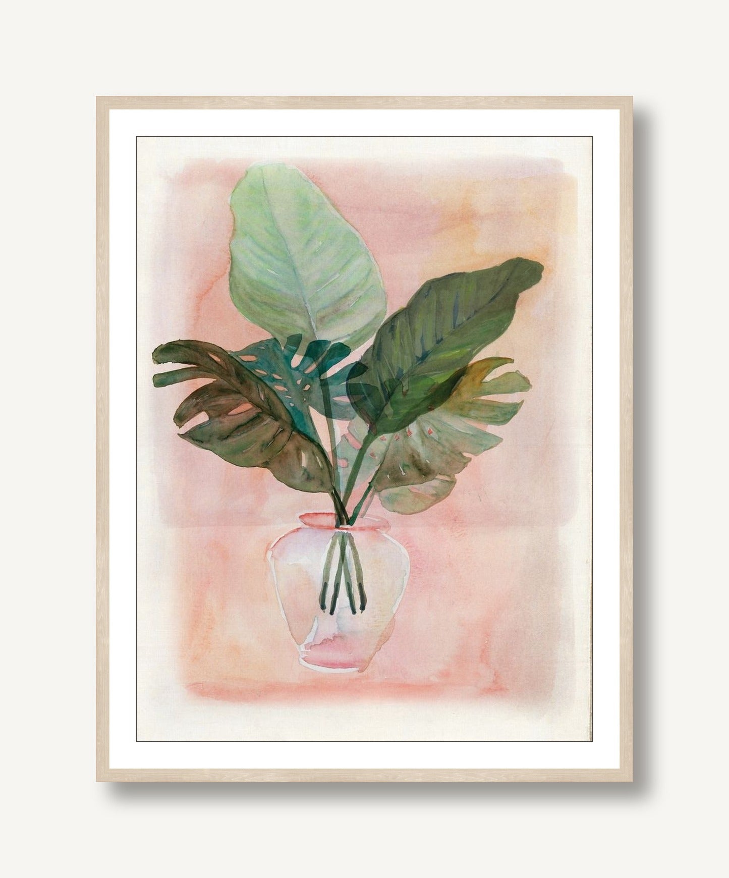 Emerald Bloom 2 framed