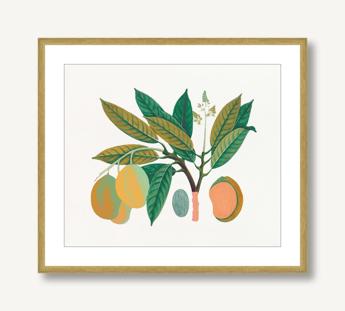 Island Harvest 2 framed