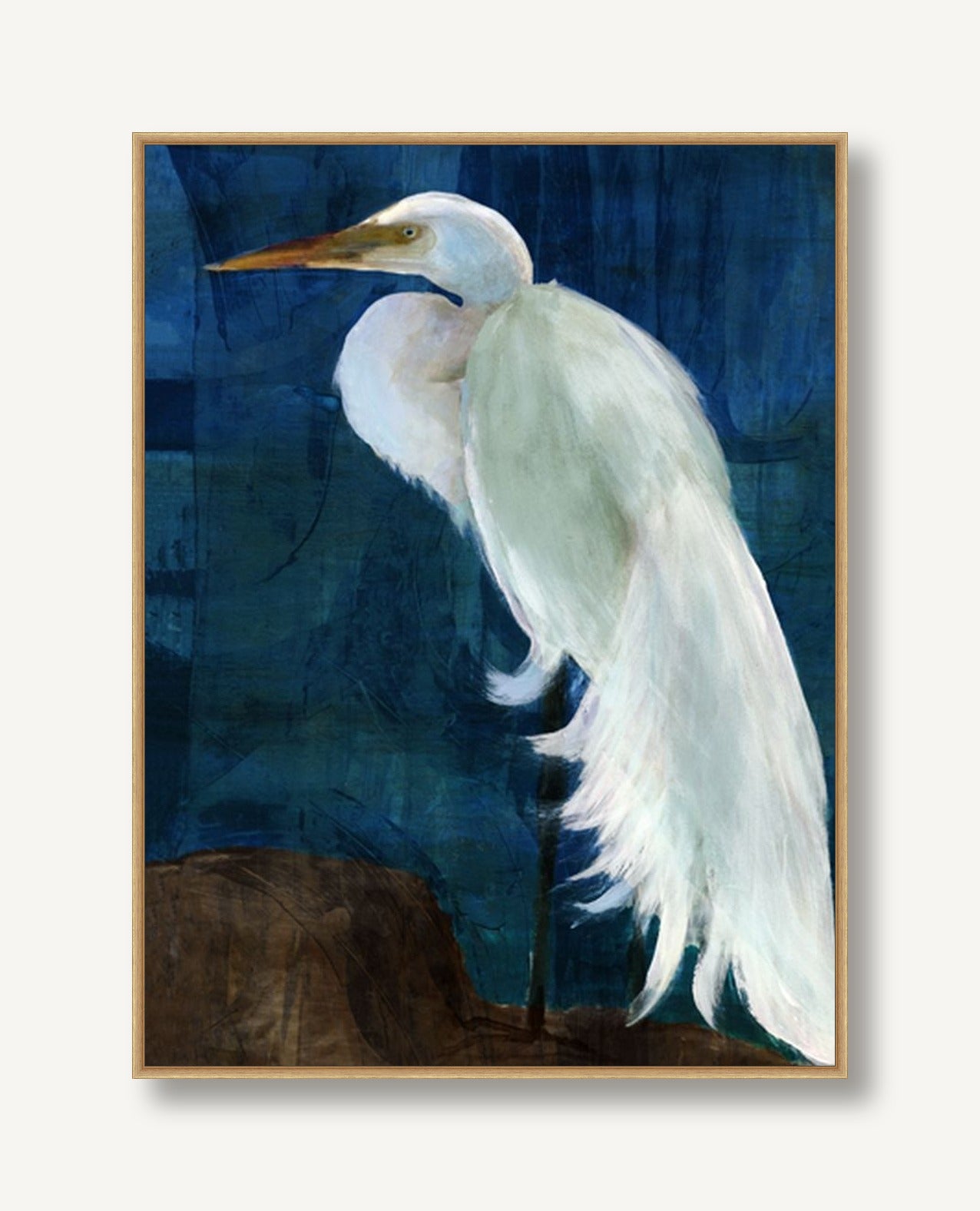 Lowcountry Heron 2 framed
