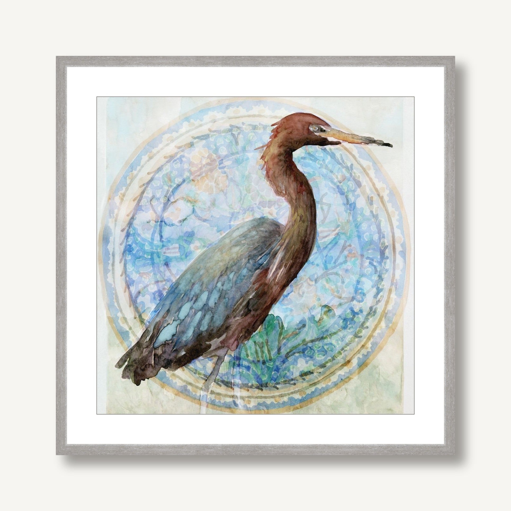 Seaglass Flight 1 framed