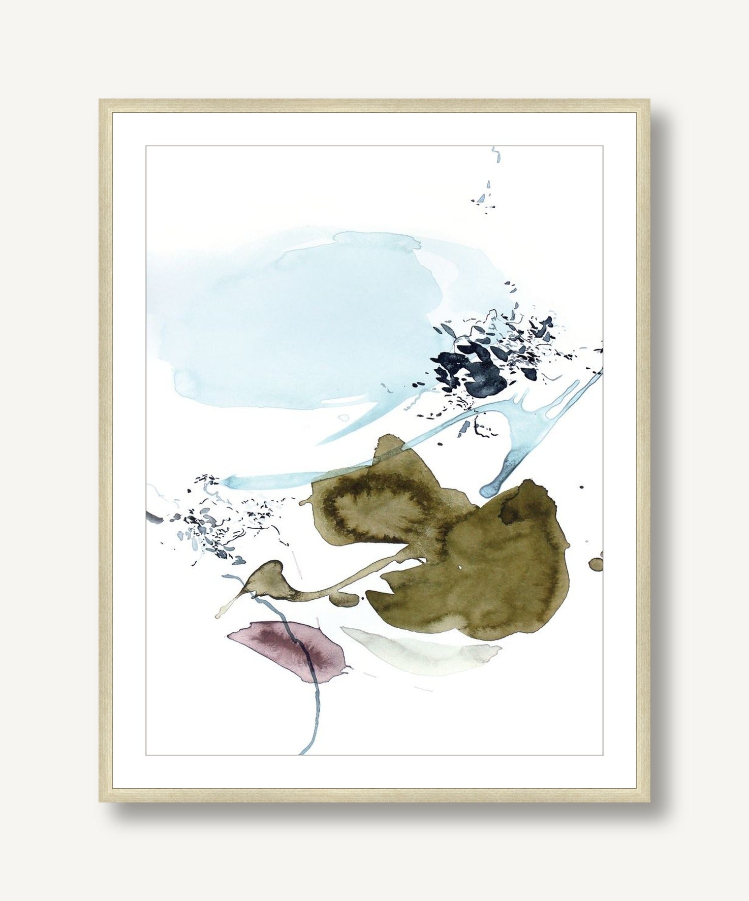 I Remember Water 1 framed