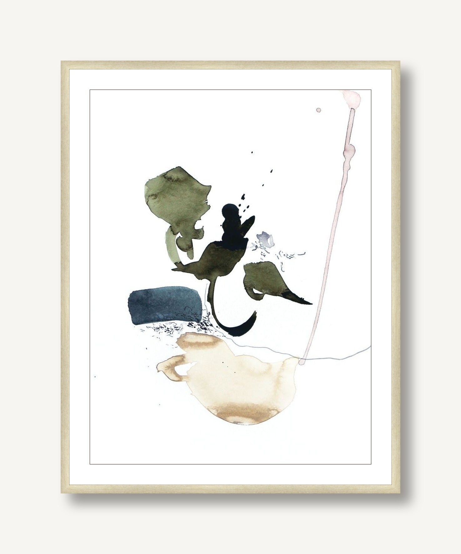 I Remember Water 3 framed