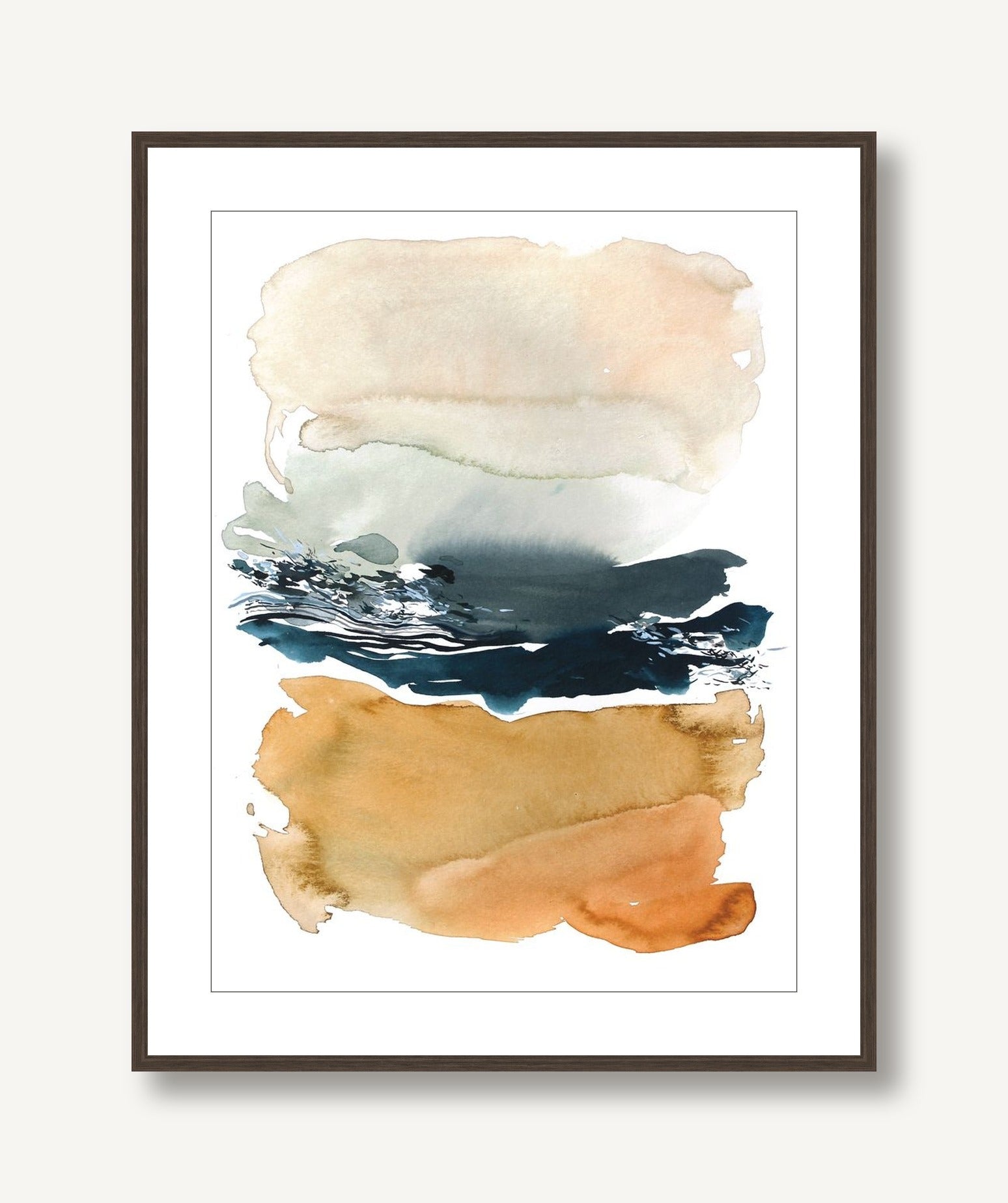 Passages 1 framed