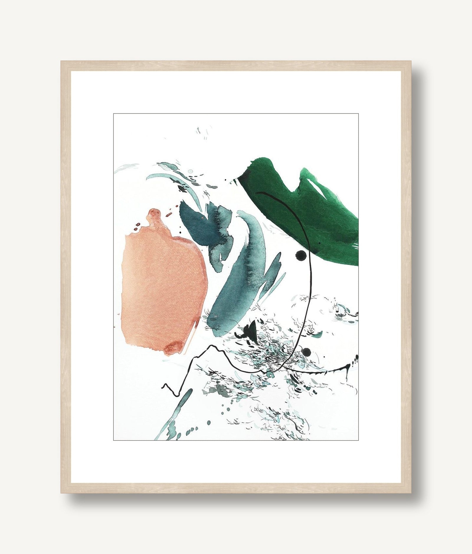 The Last Bloom 9 framed