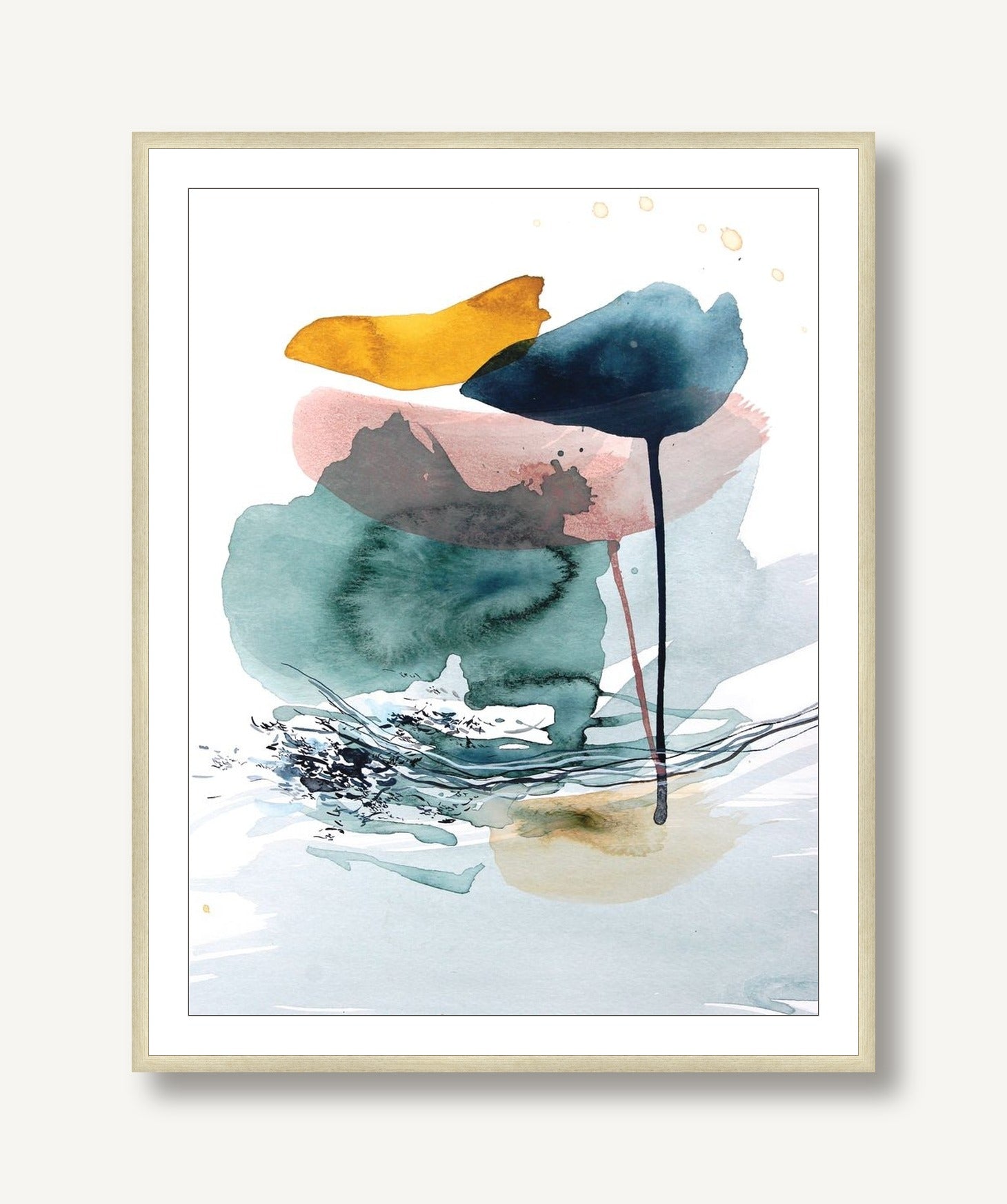 The Deep Unknown 1 framed