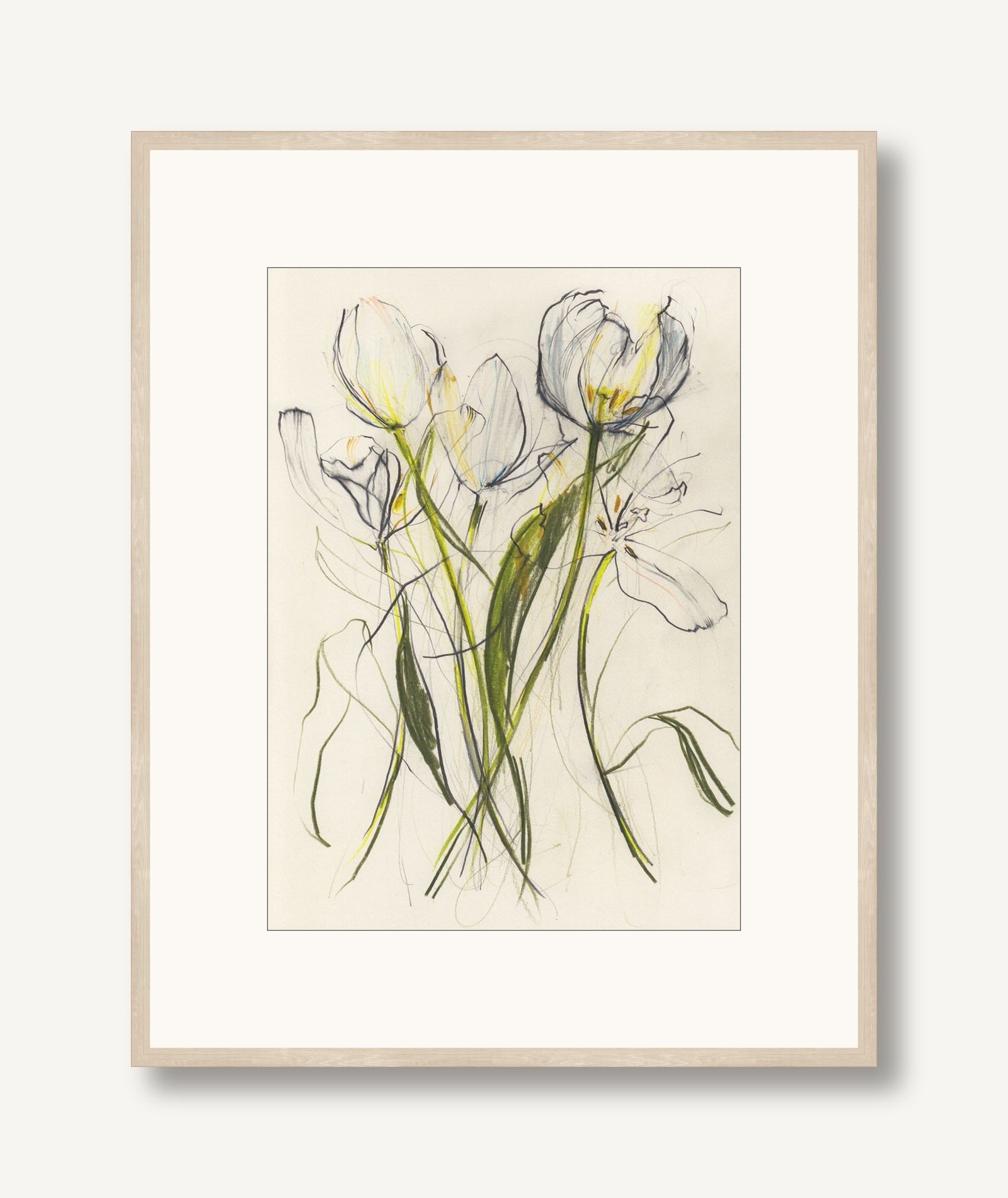 Tulips 1 framed