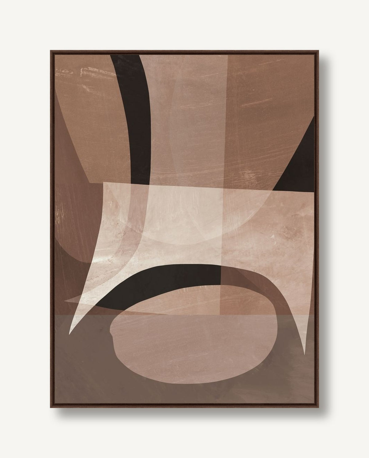 Collage Abstract 1 framed
