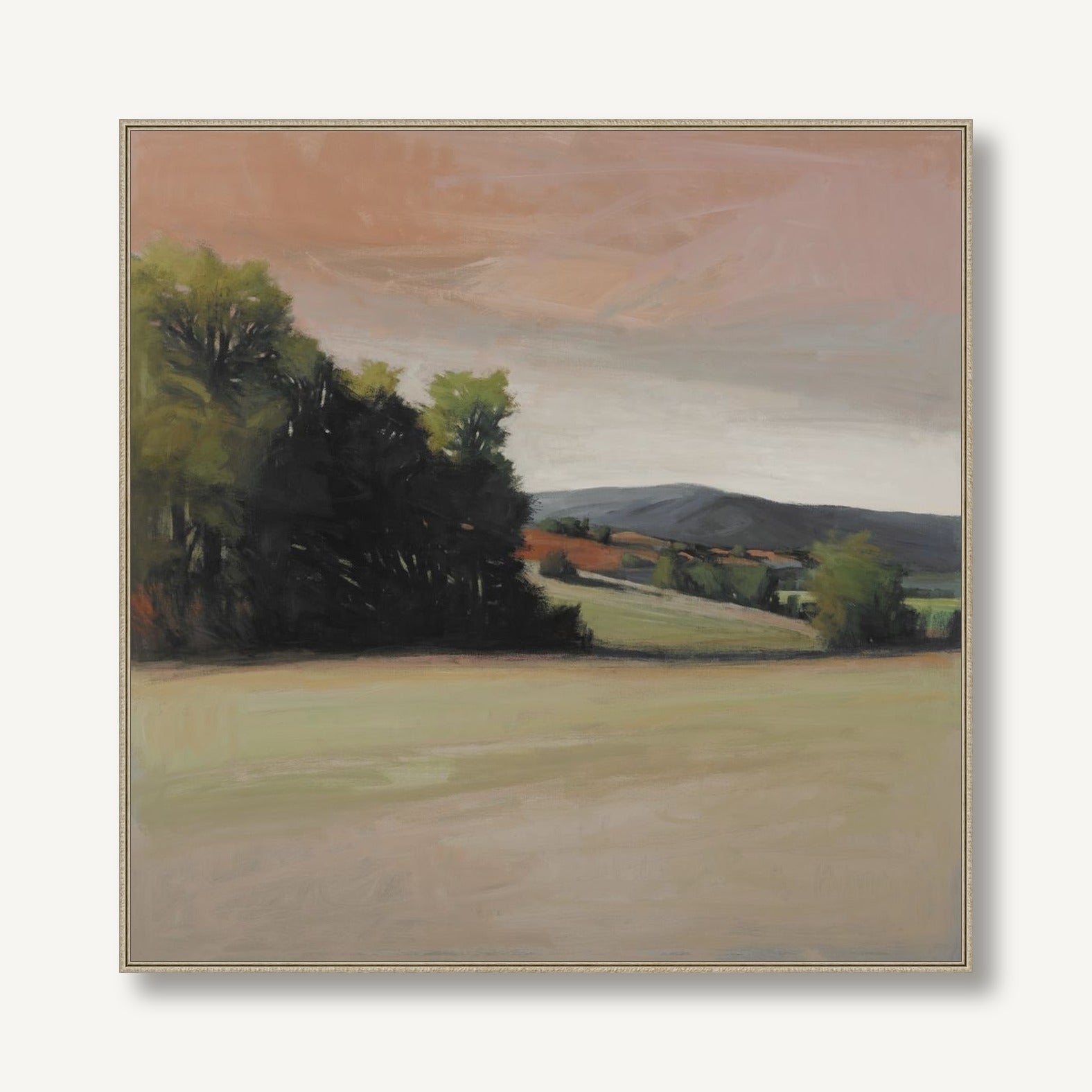 Gentle Slopes 1 framed