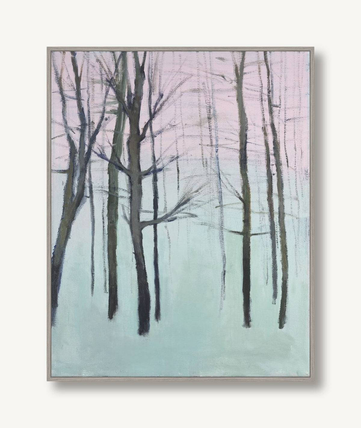 Pastel Grove 1 framed