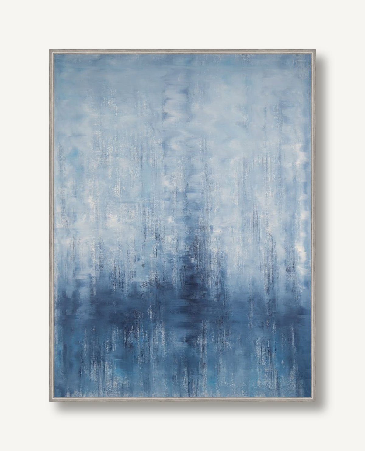 Fractured Fog 1 framed