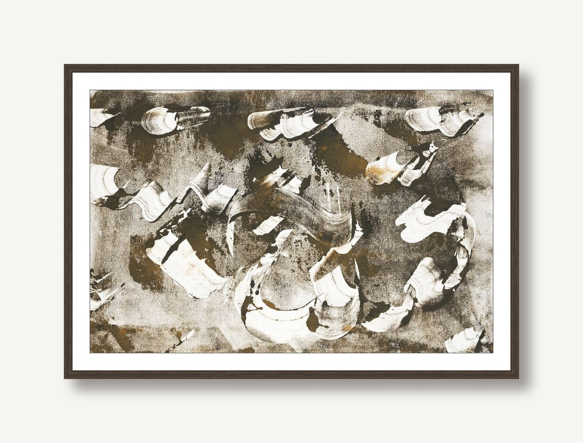 Roar in Silence 1 framed