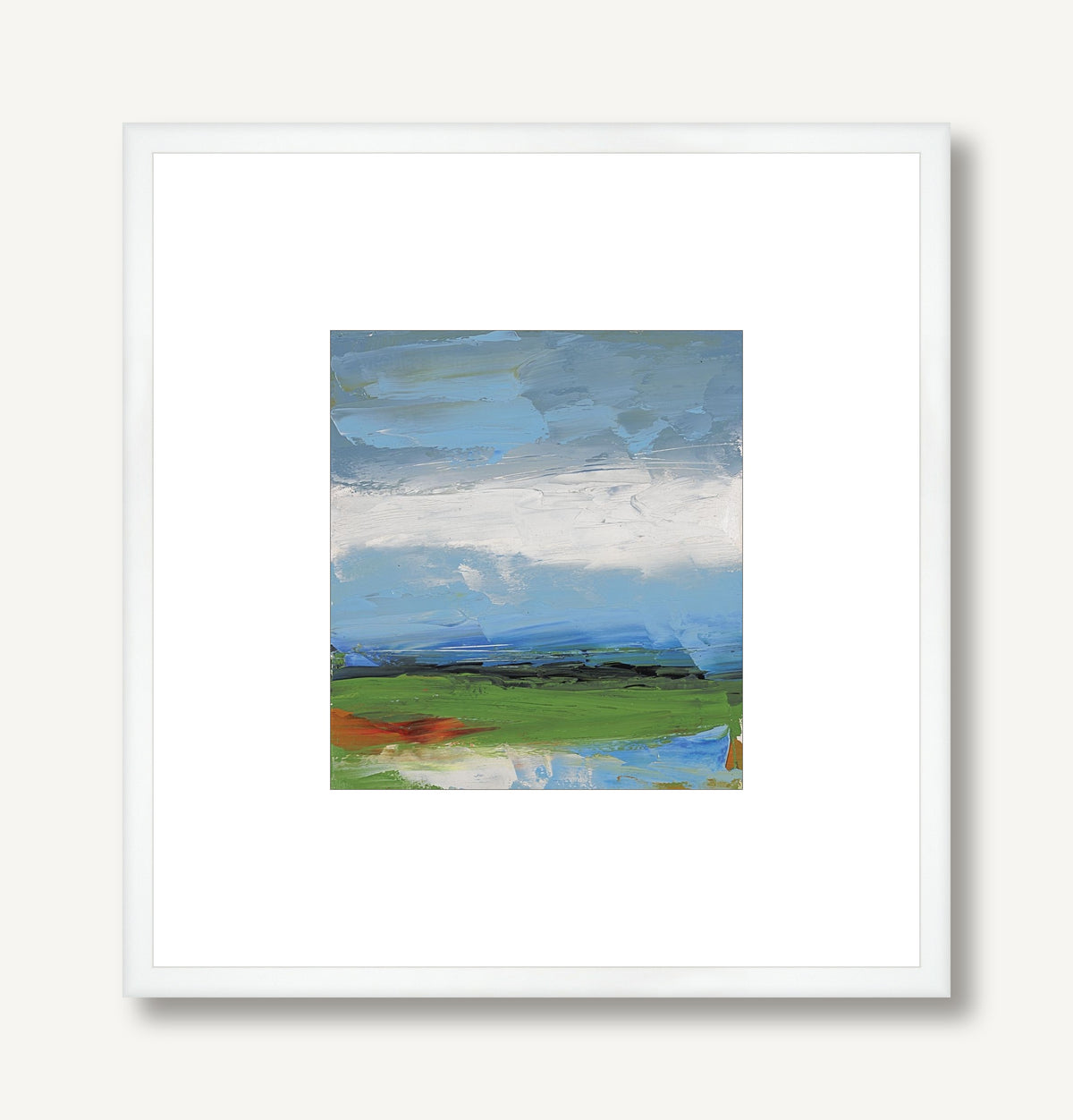 Floral Calm 1 framed