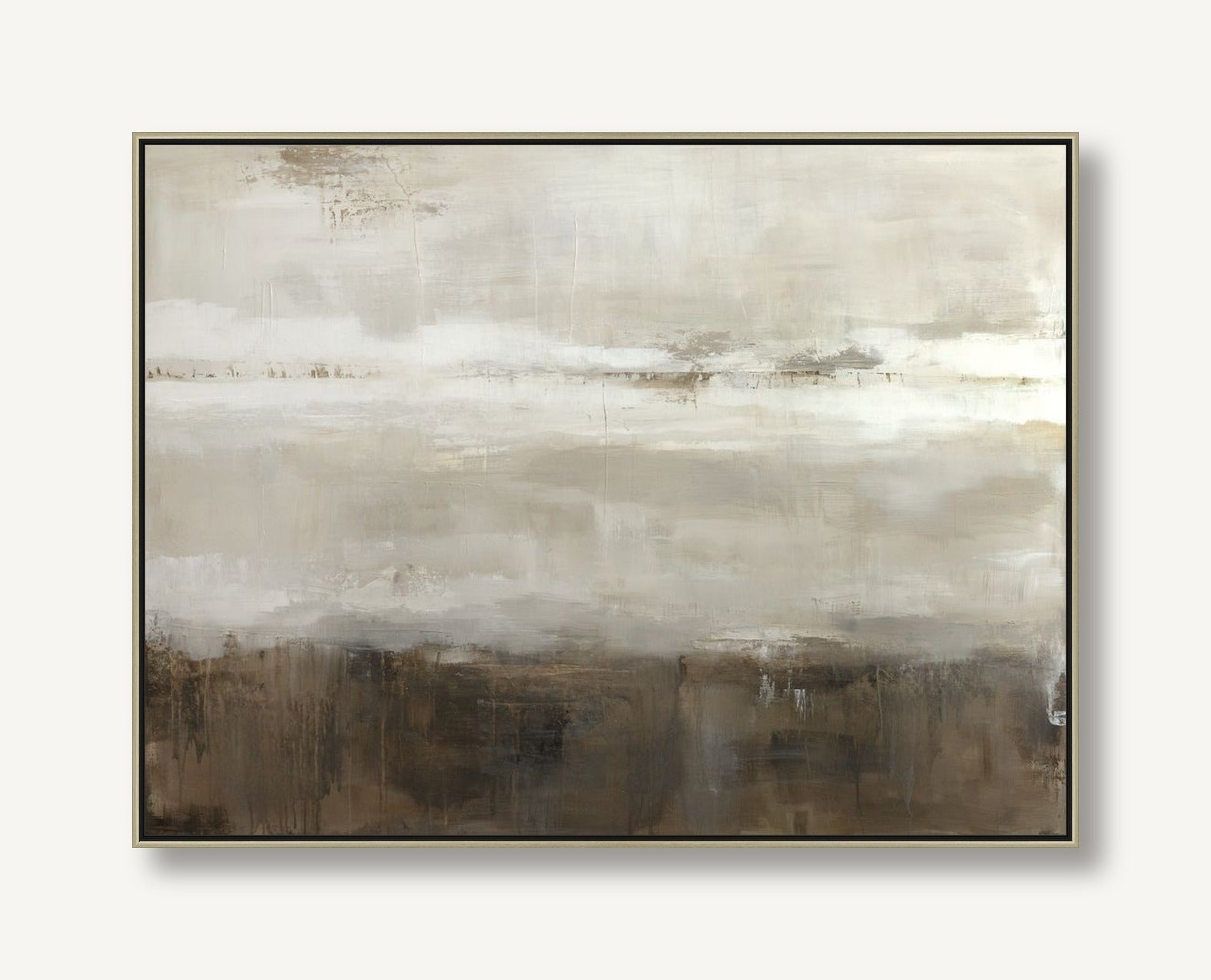 Frozen Horizon 1 framed