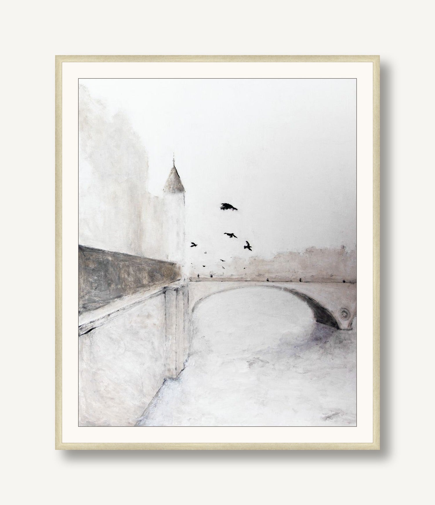 Flock of Birds II 1 framed
