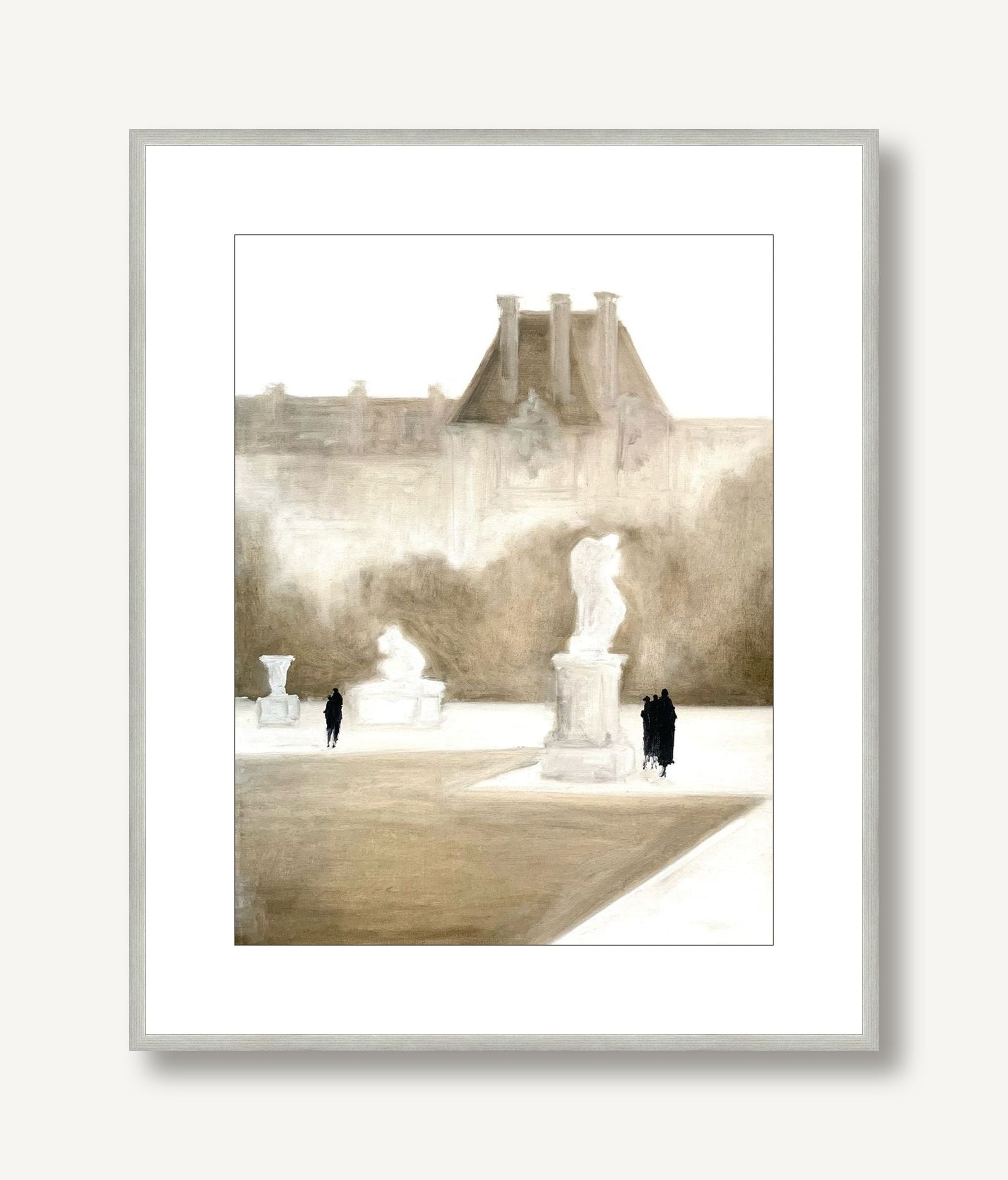 Jardin des Tuileries 2 framed