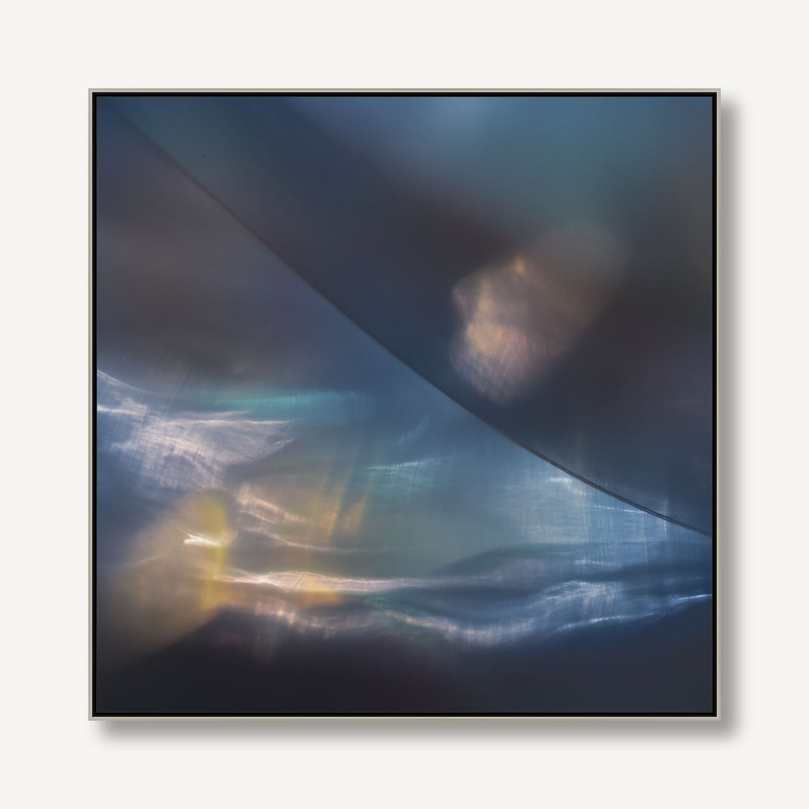 Depths of Indigo 1 framed