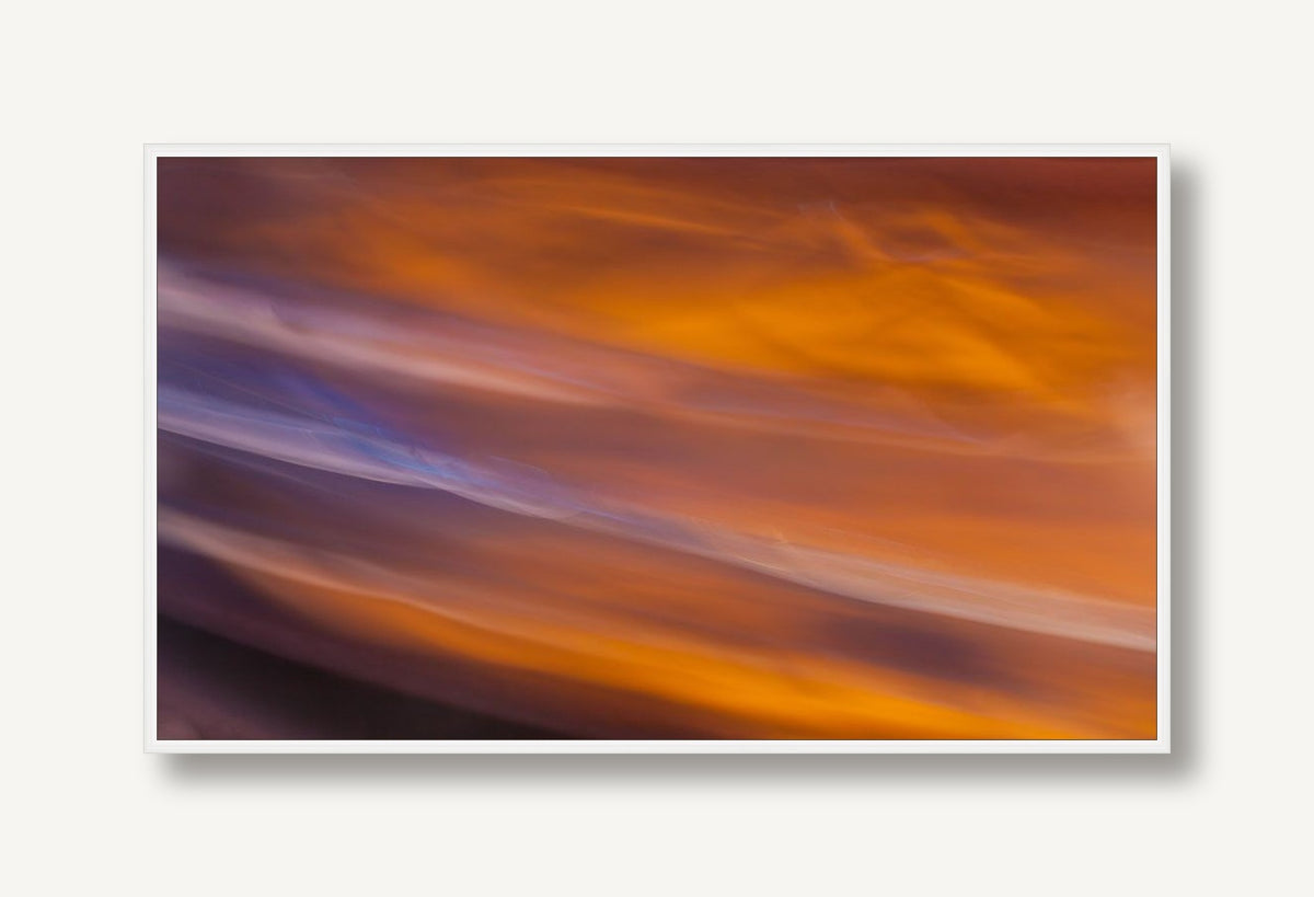 Fiery Kiss 1 framed