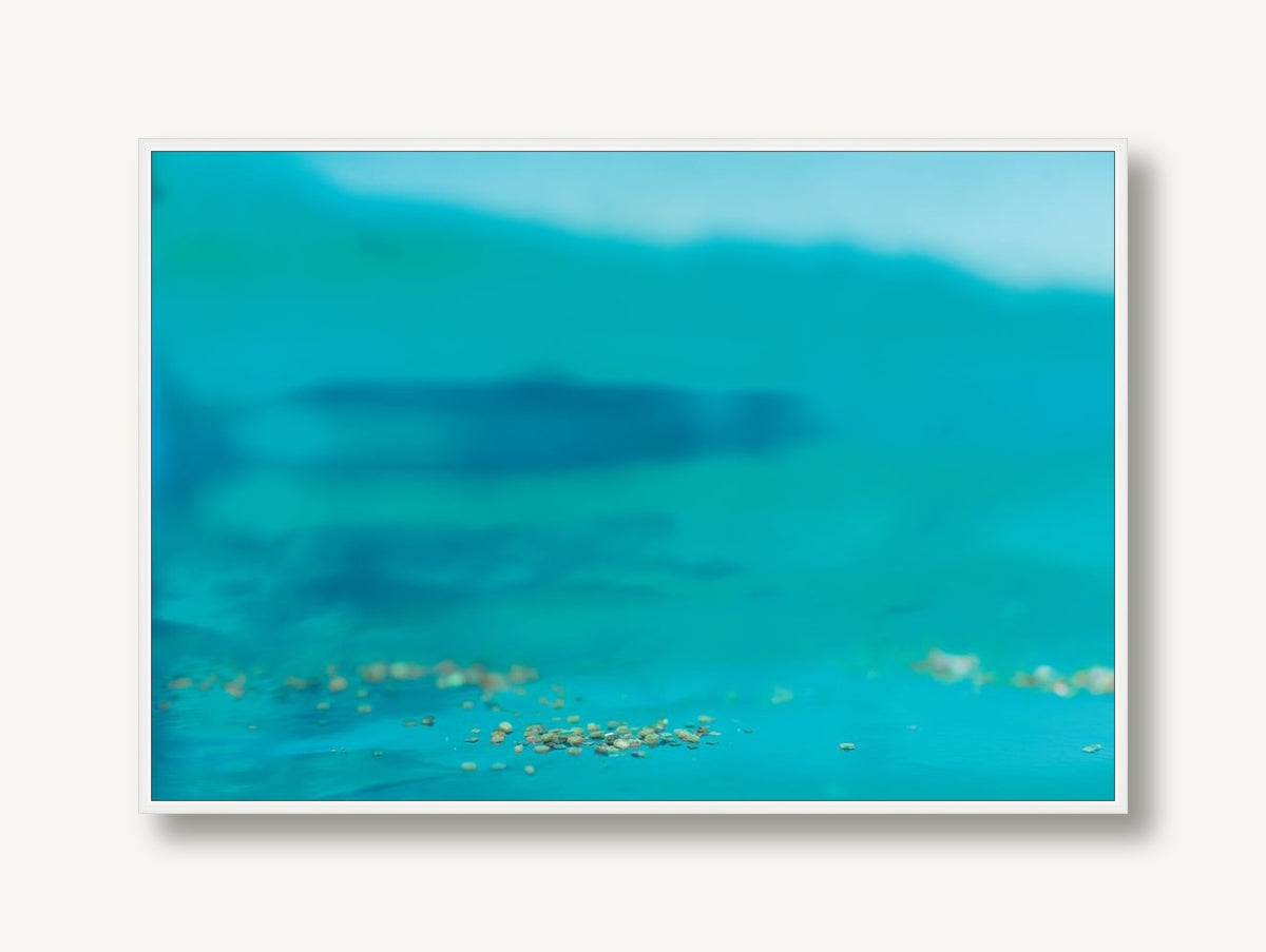 In the Deep Cerulean 1 framed