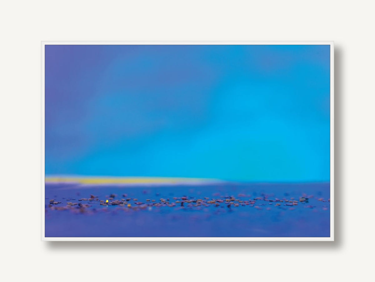 In the Deep Indigo 1 framed