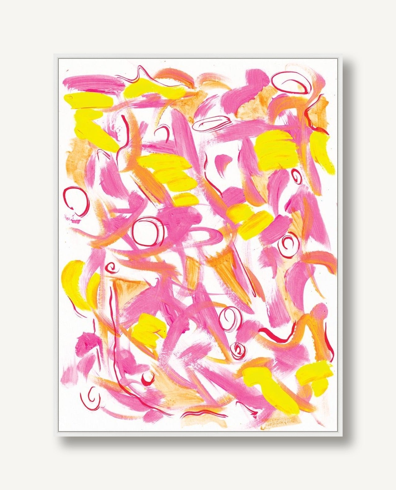 Ribbon Chorus 1 framed