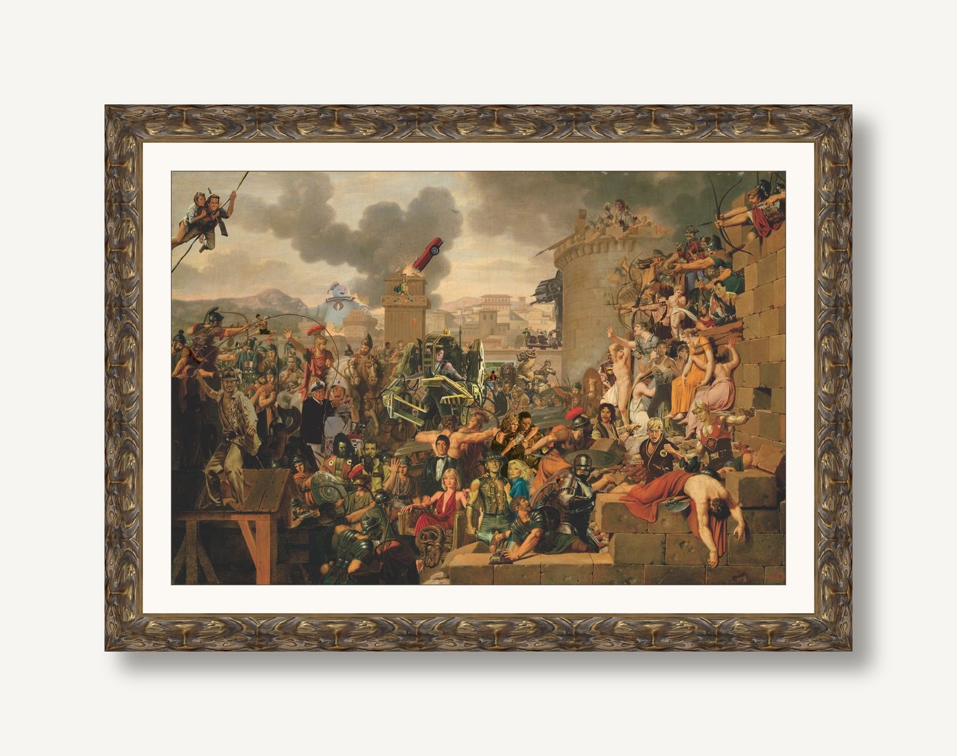 Baroque 80's 1 framed