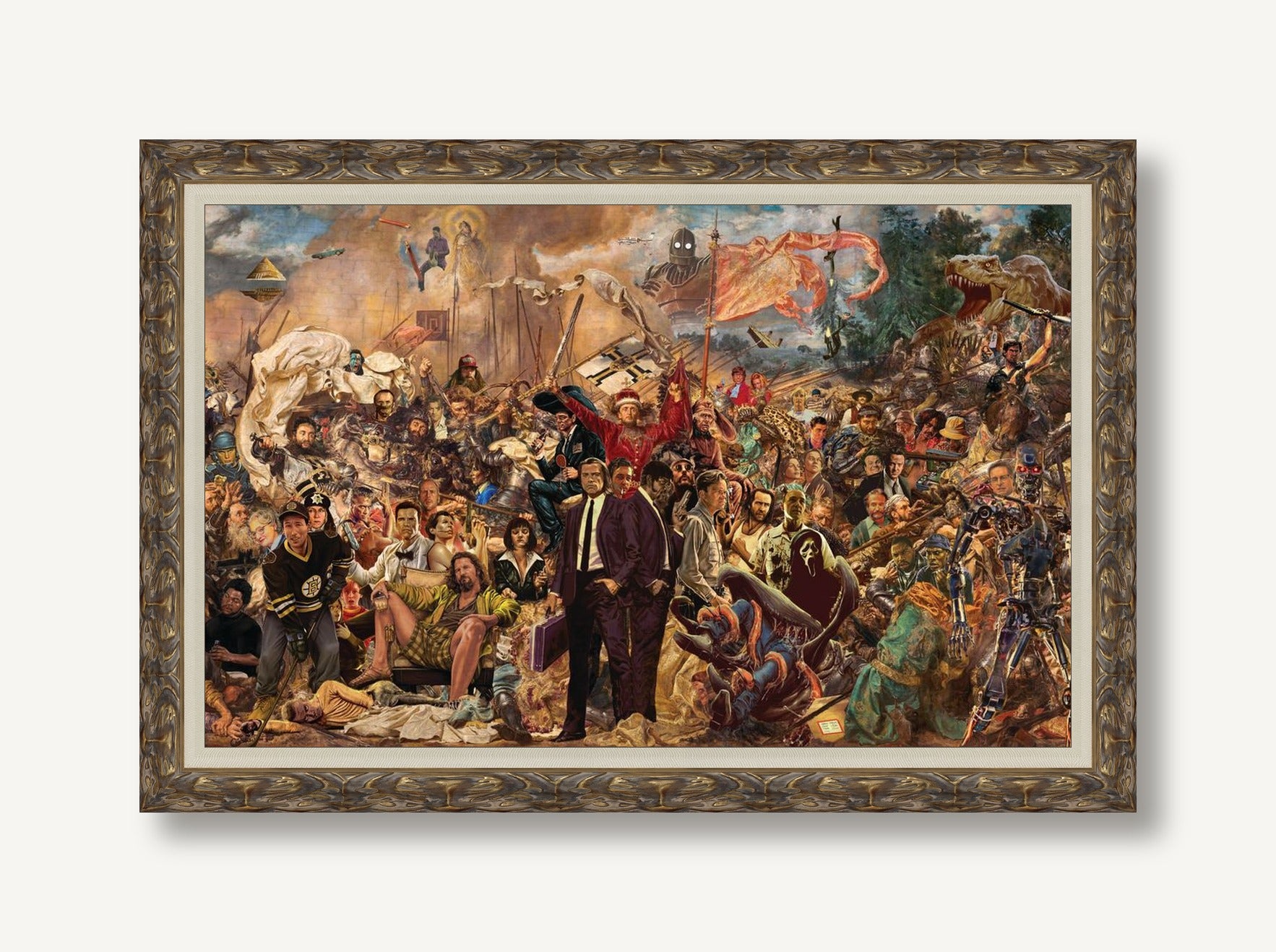 Baroque 90's Rewind 1 framed