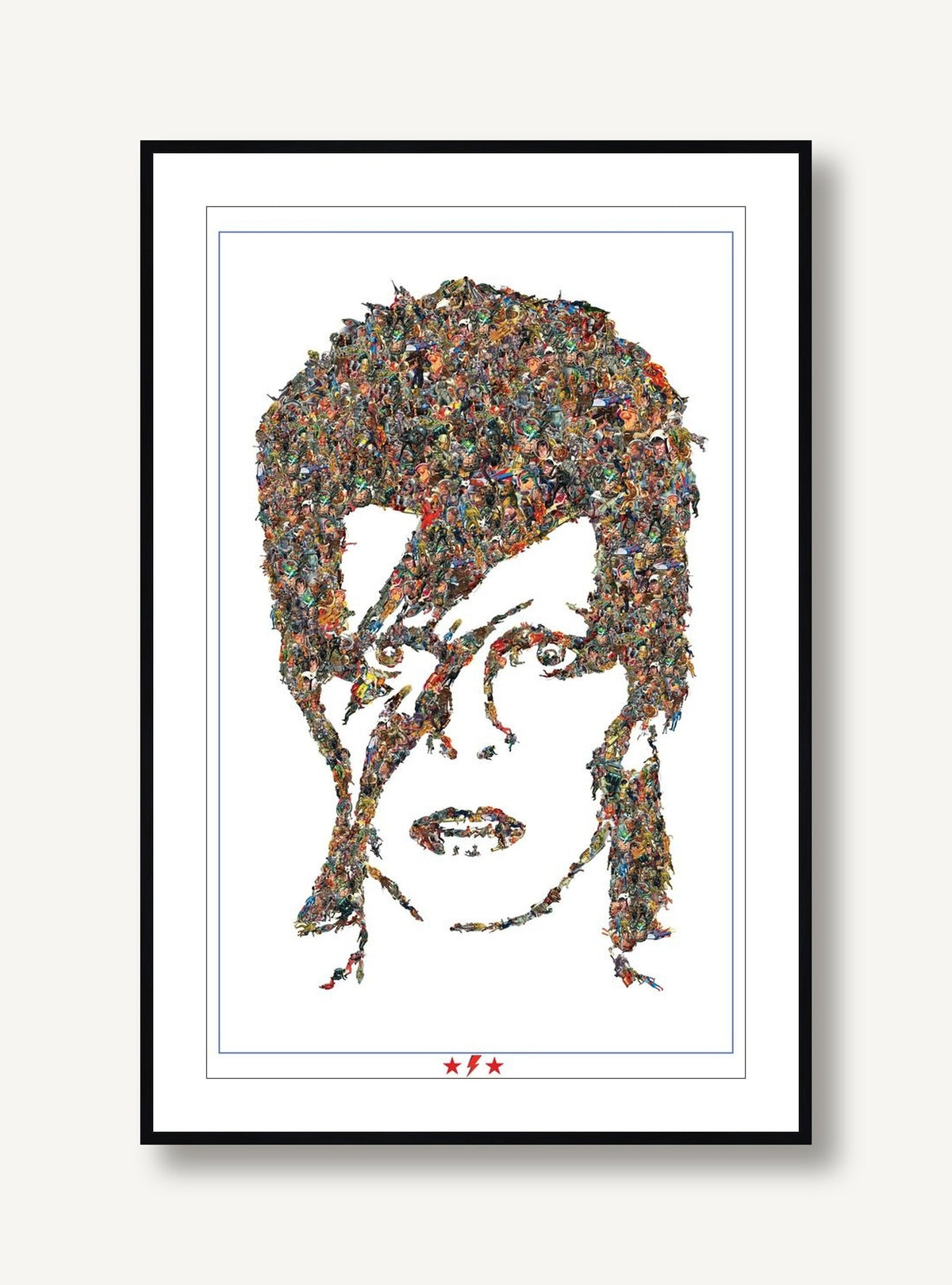 Silhouette Starman 1 framed