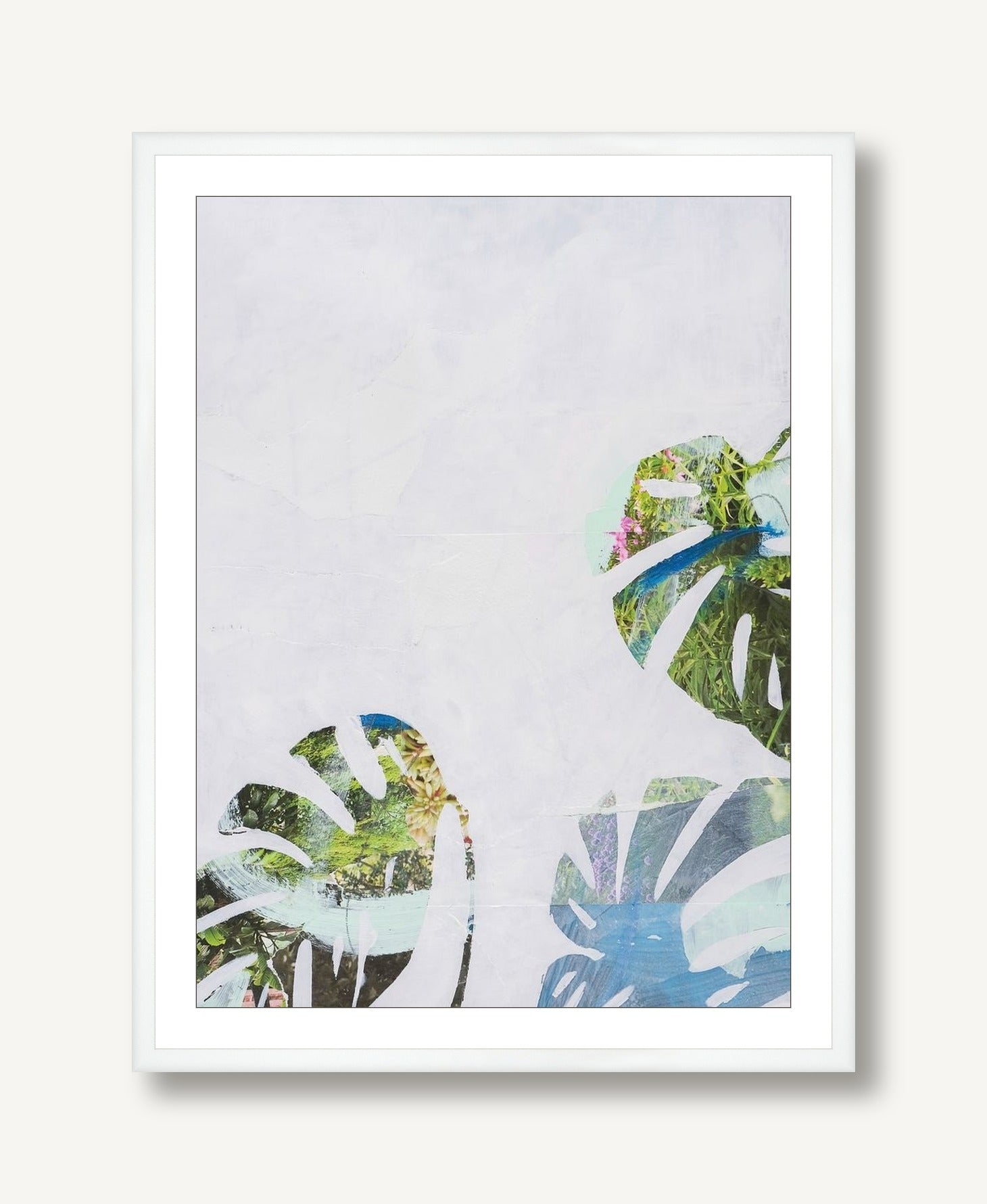 Monstera Manifested 2 framed