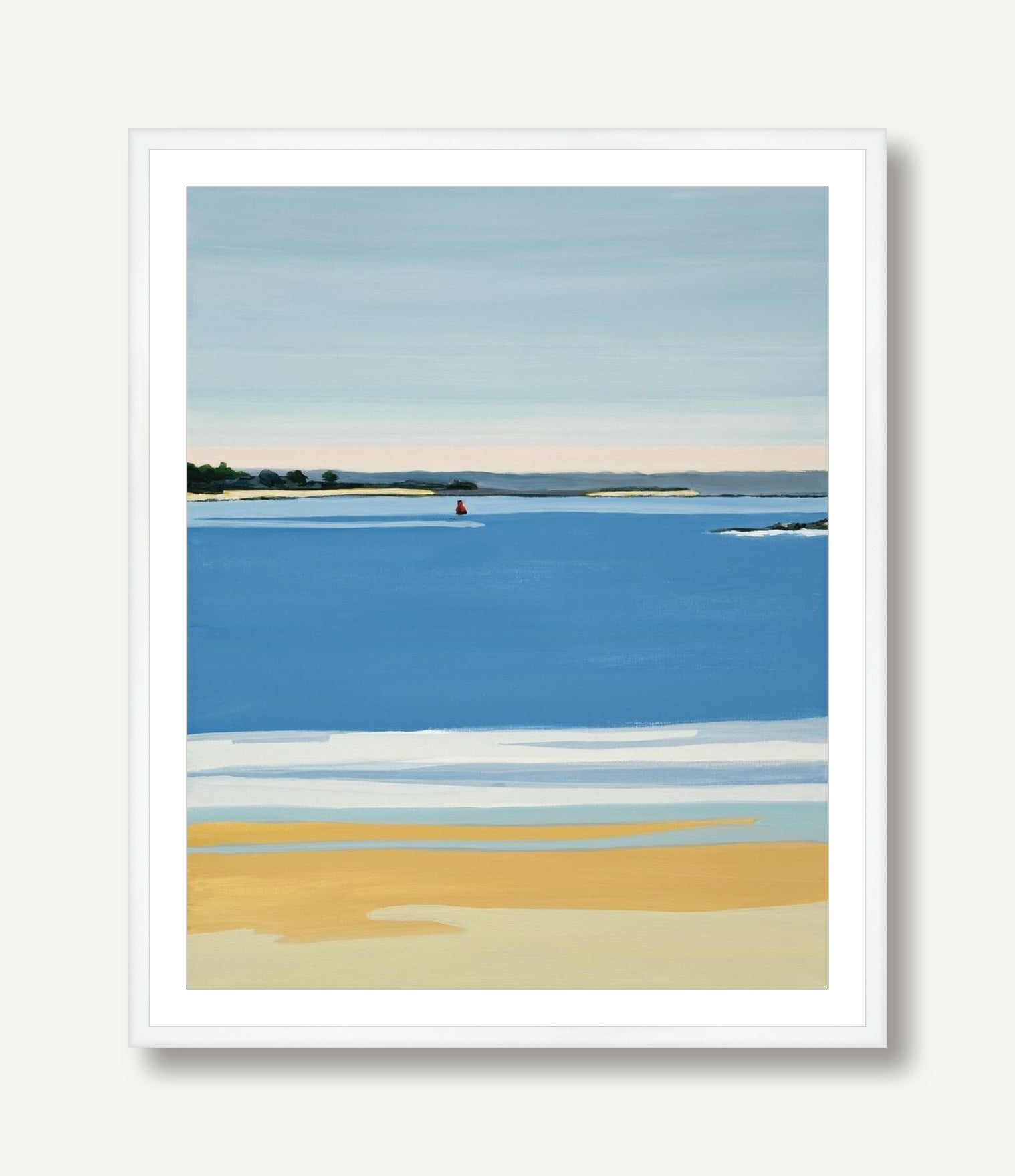 Island Lighthouse 1 framed