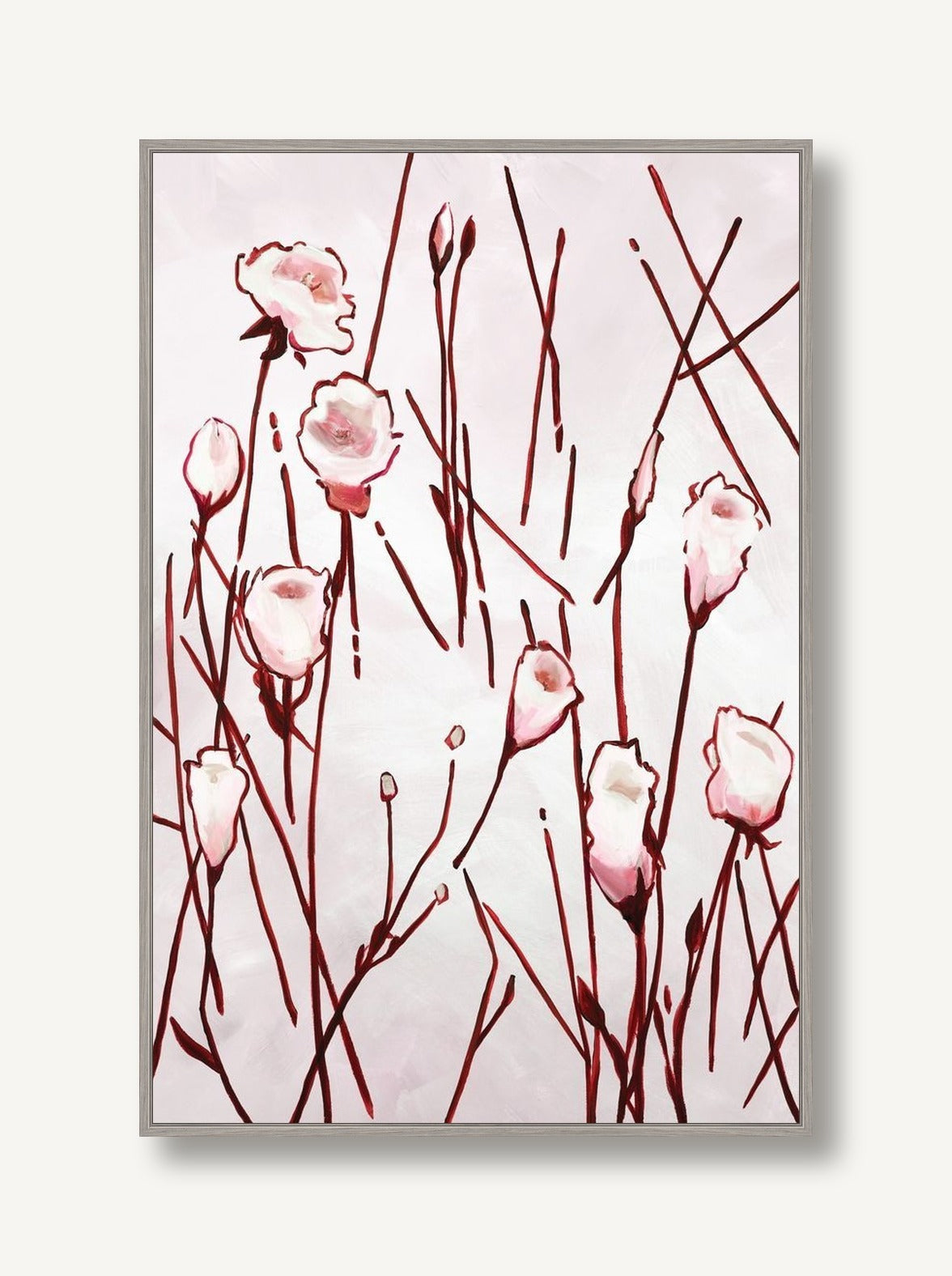 Late Blossoms 3 framed