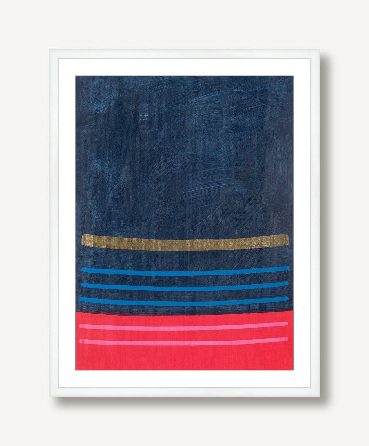 Loud and Clear 1 framed