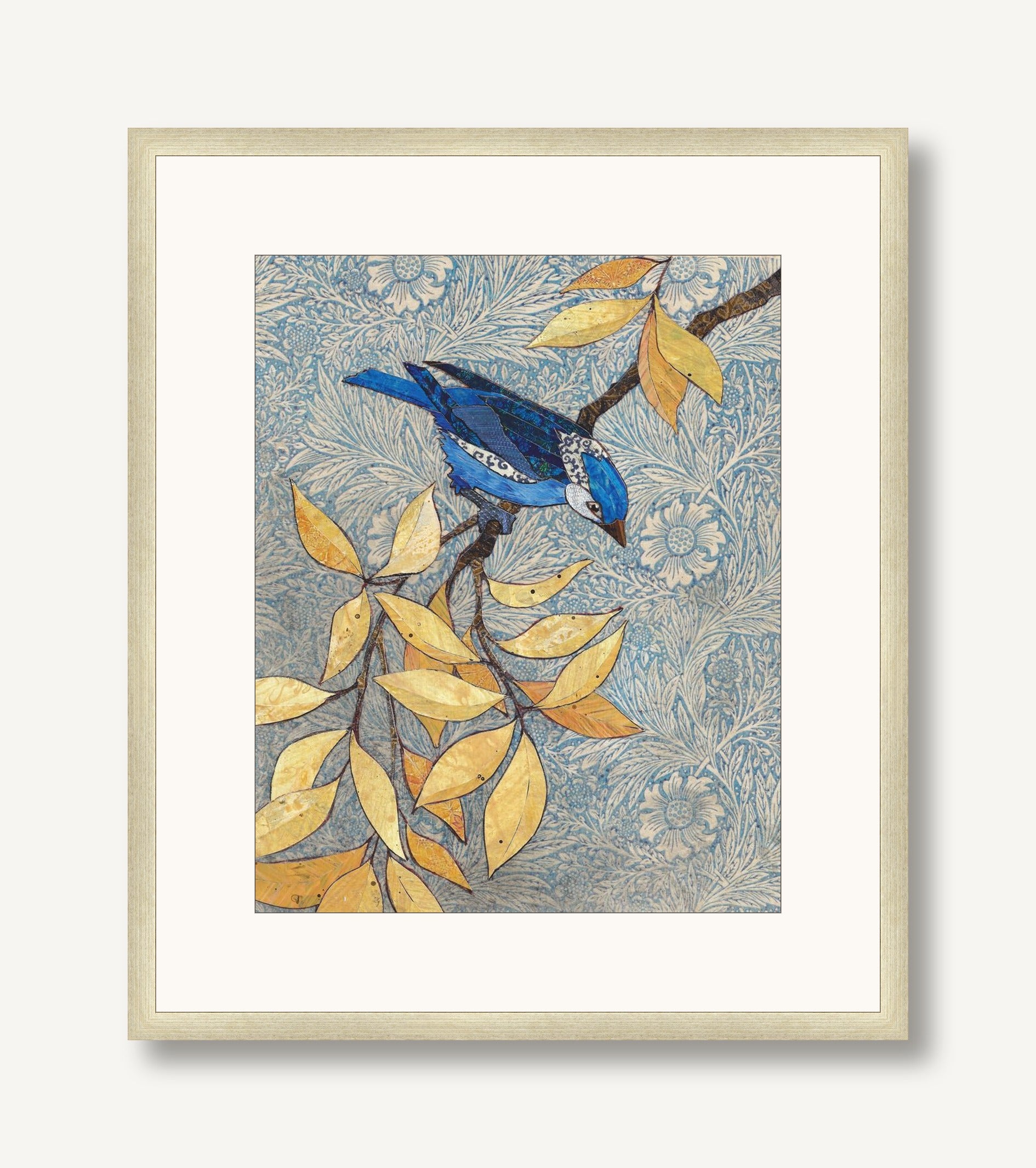 Blueie Piper 1 framed