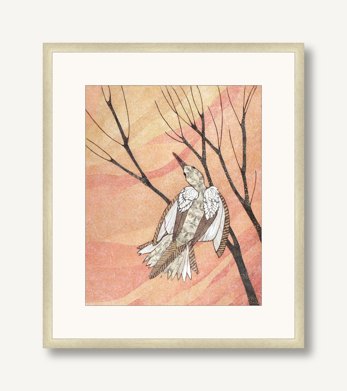 Bird Song 1 framed