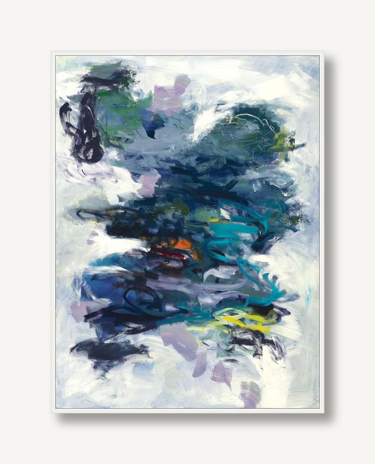 Whirling Dervish 1 framed