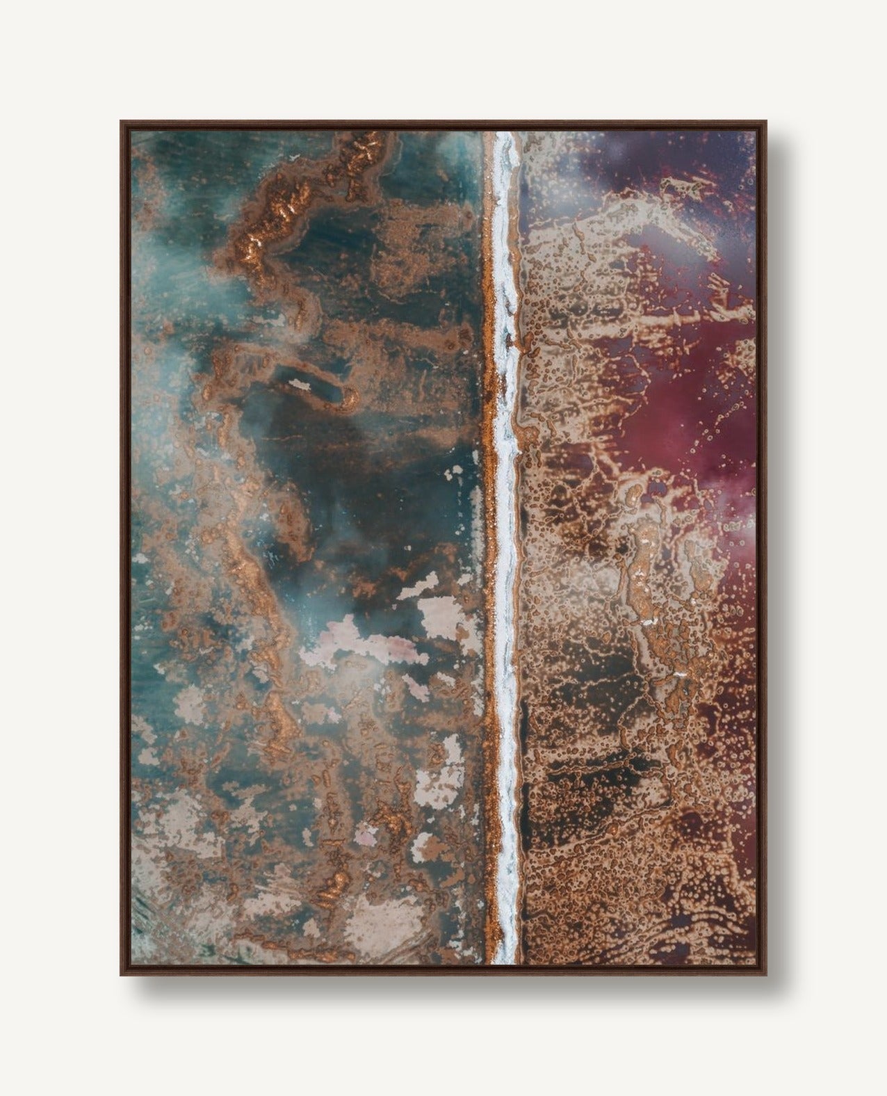 Earthen Patina 1 framed