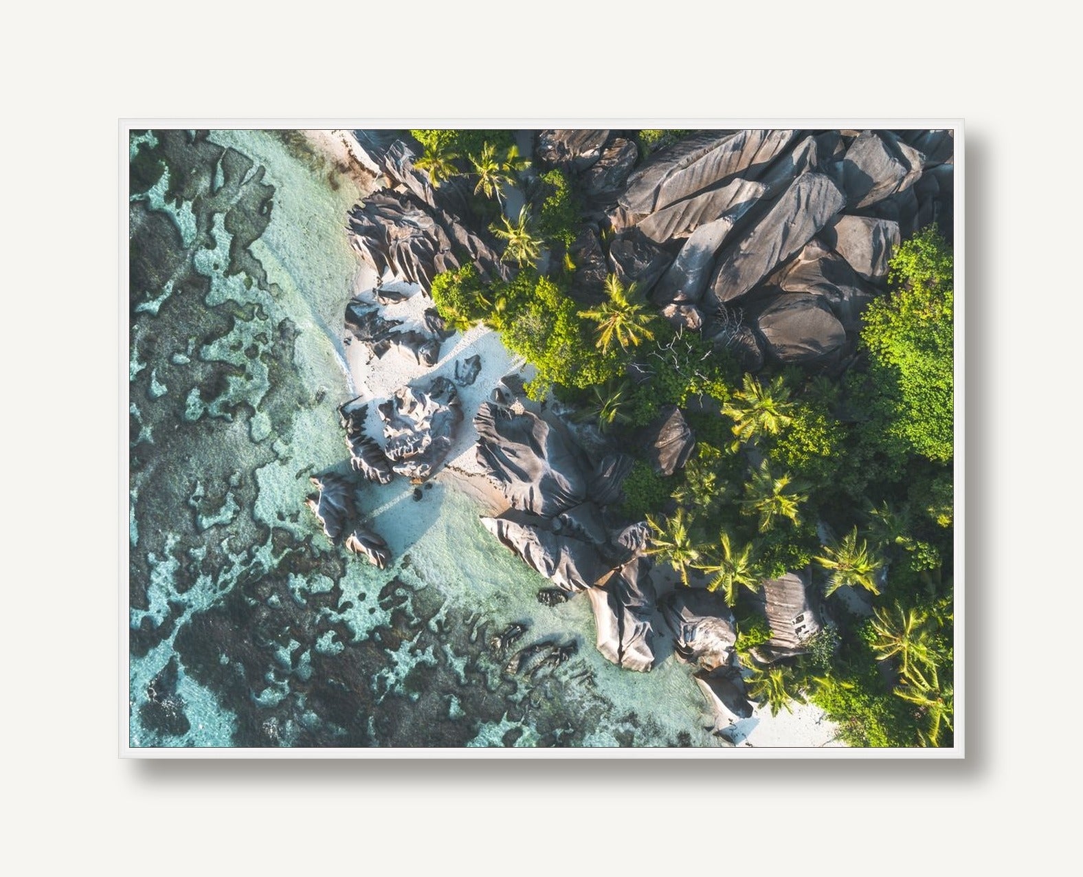 Paradise Shore 1 framed
