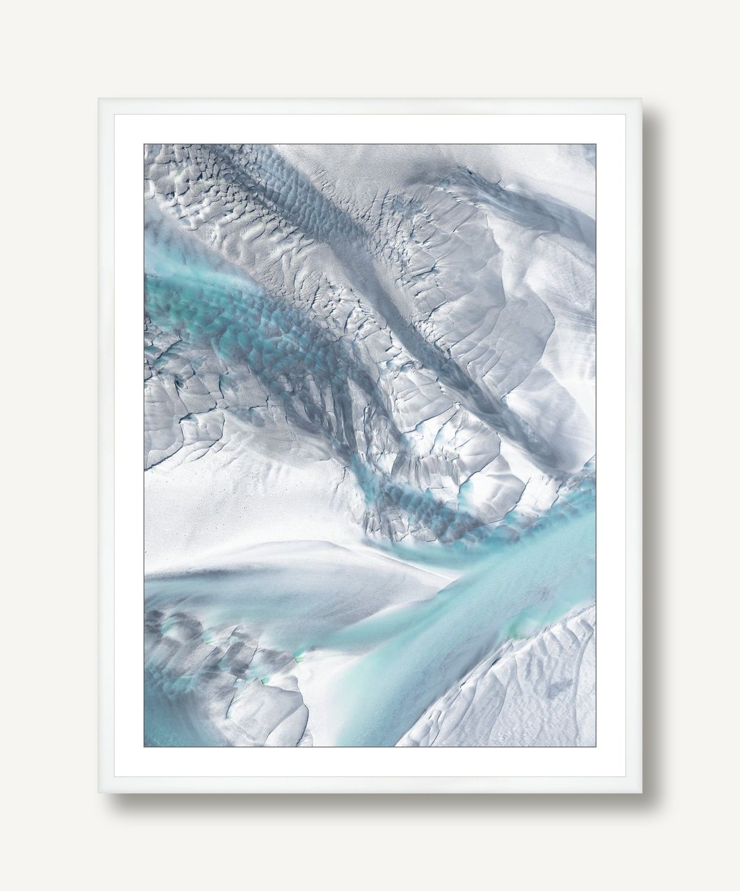 Tidal Patterns 1 framed
